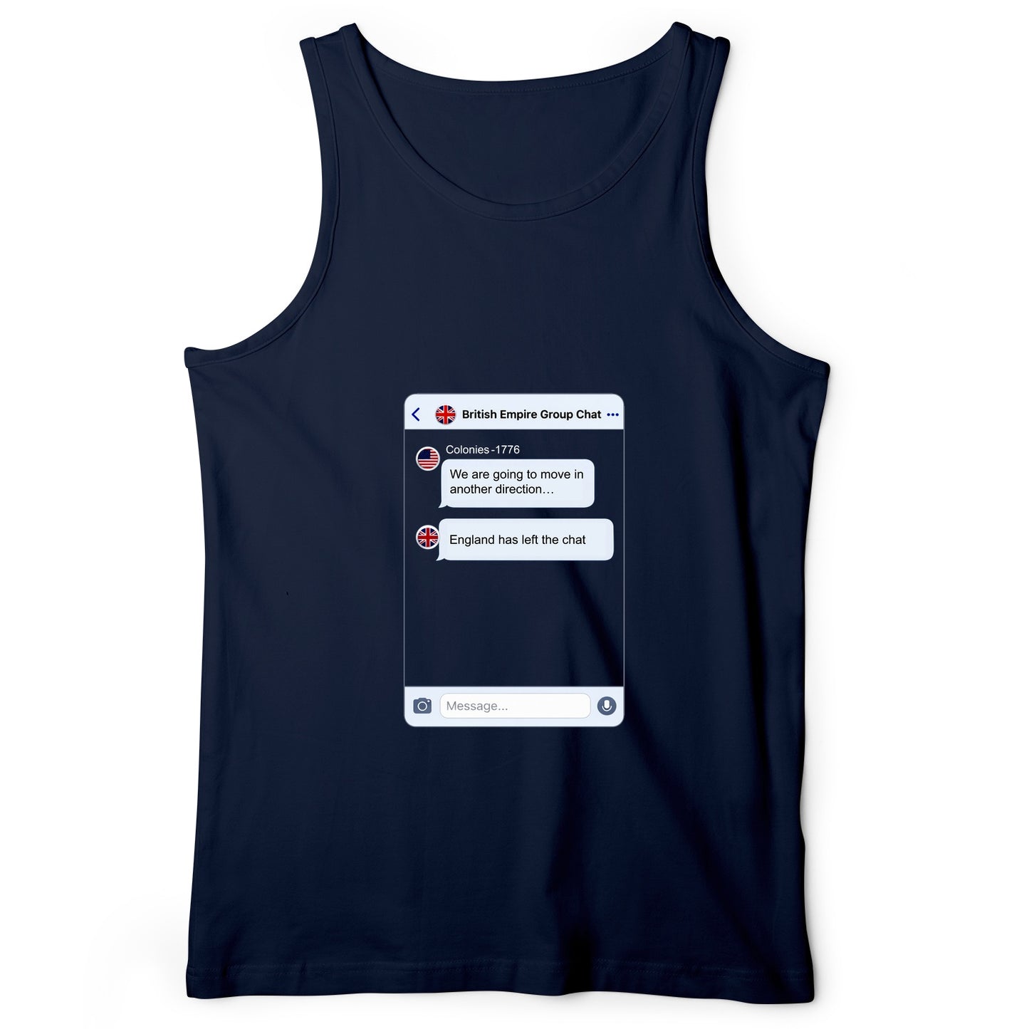 Left the Chat Tank Top