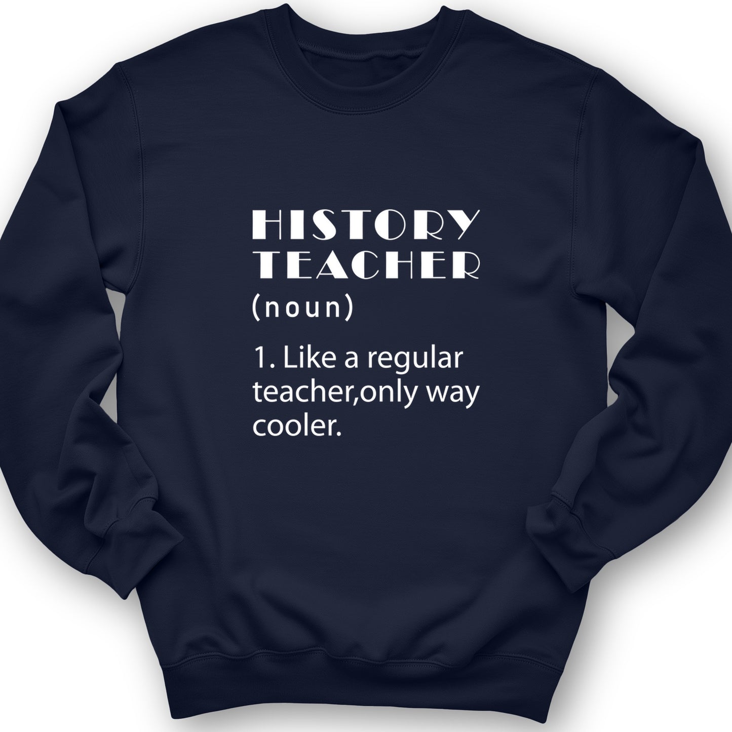 Like A Regular Teacher Crewneck