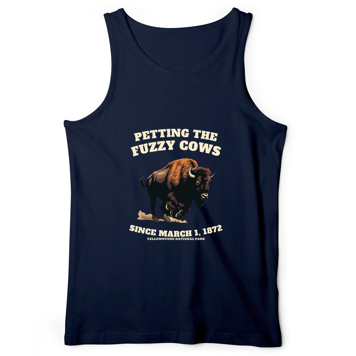 Petting The Fuzzy Cows Tank Top