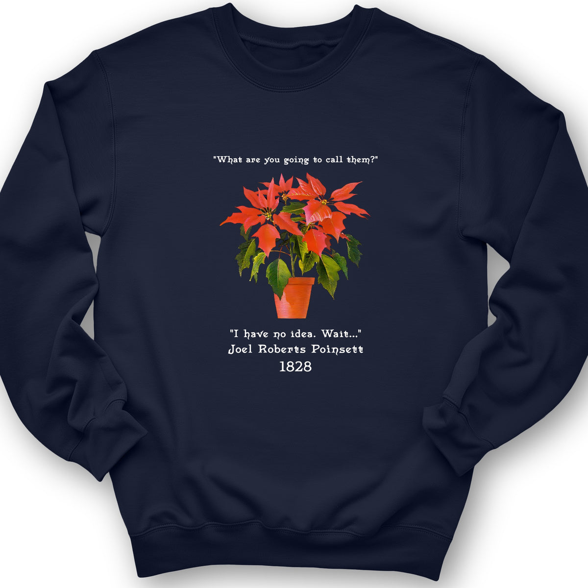 Poinsettias Crewneck