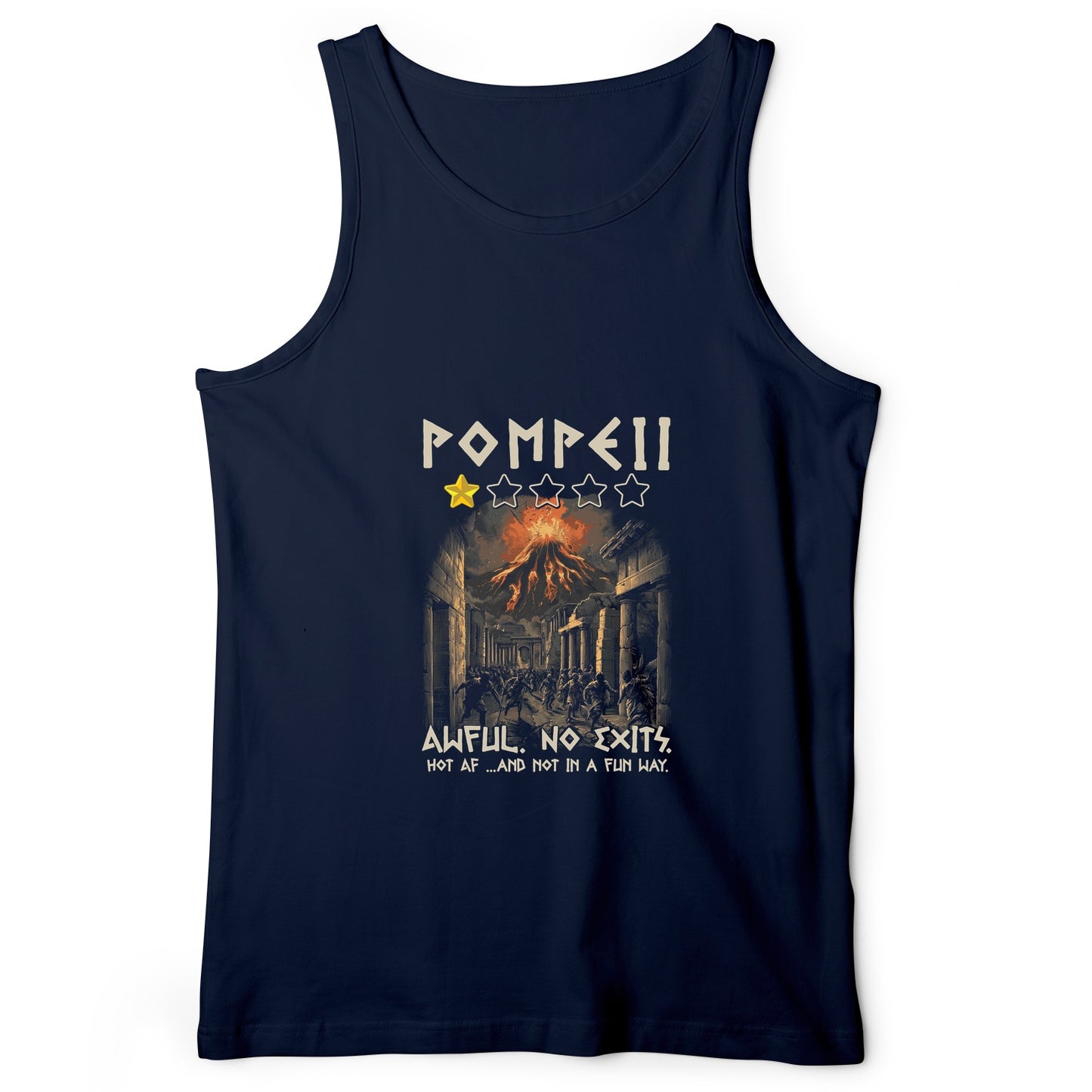 Pompeii 1 Star Tank Top
