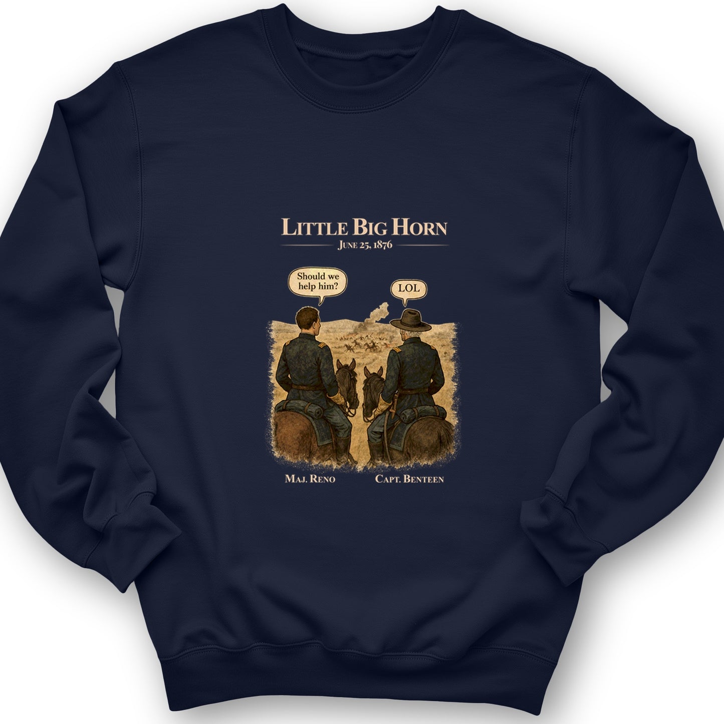 Reno and Benteen Crewneck
