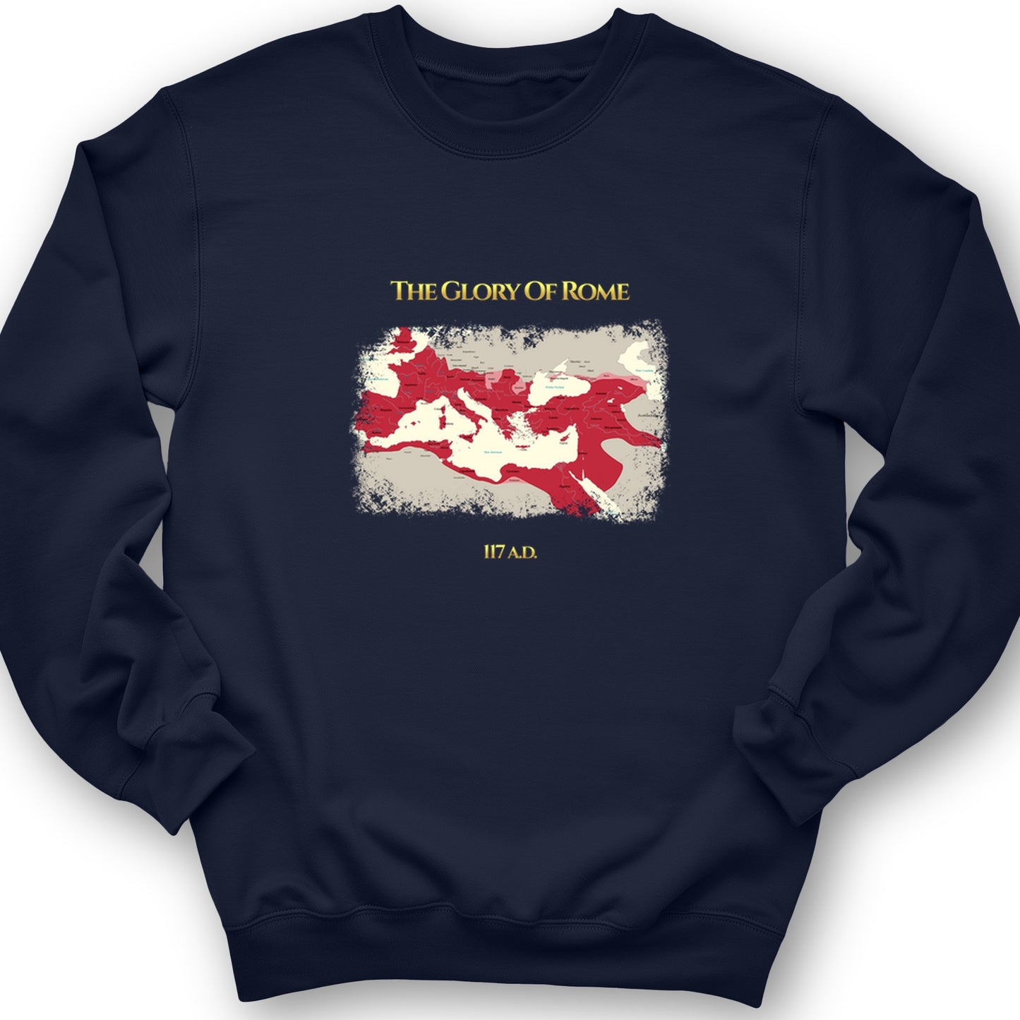 Roman Empire Map Crewneck