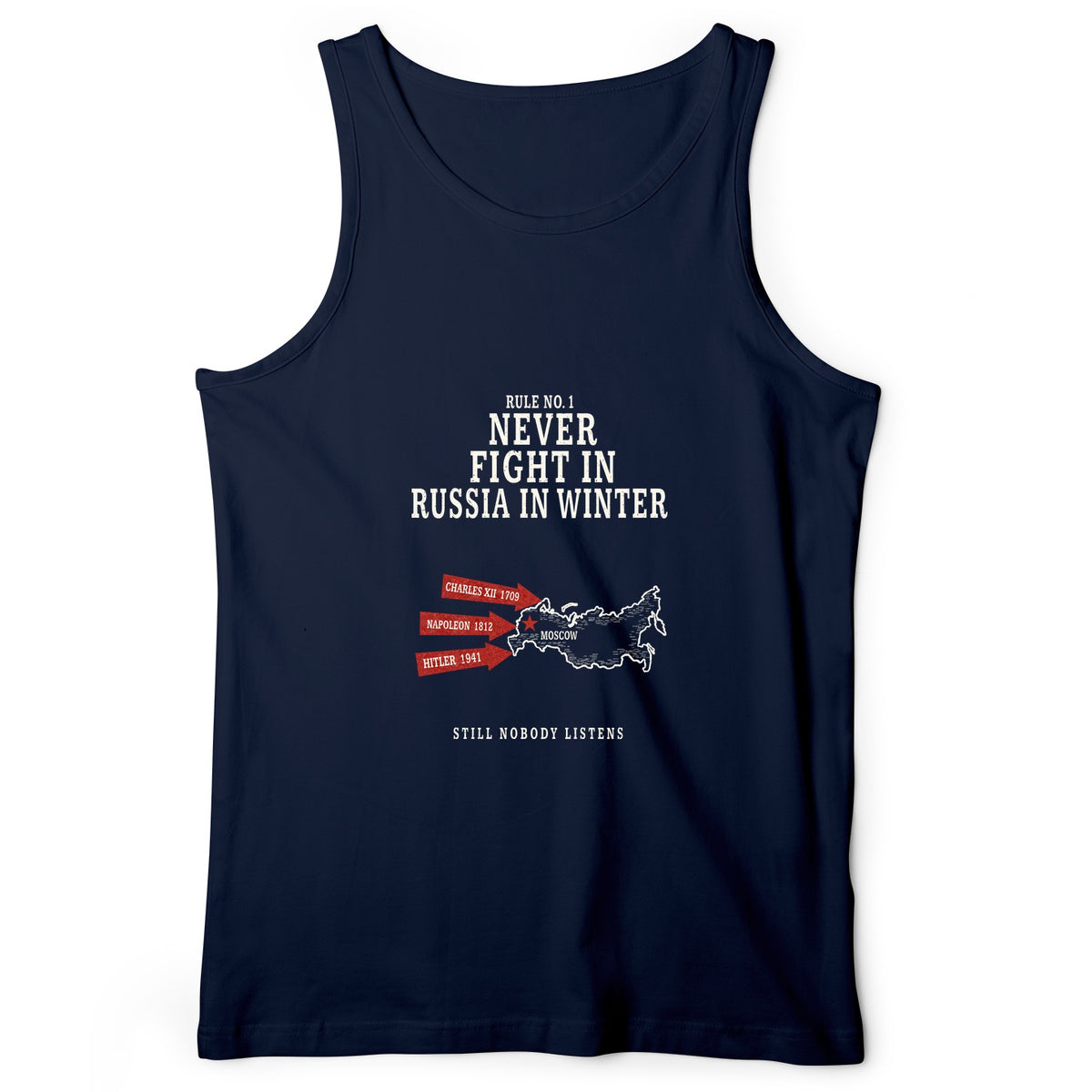 Russia In Winter Tank Top