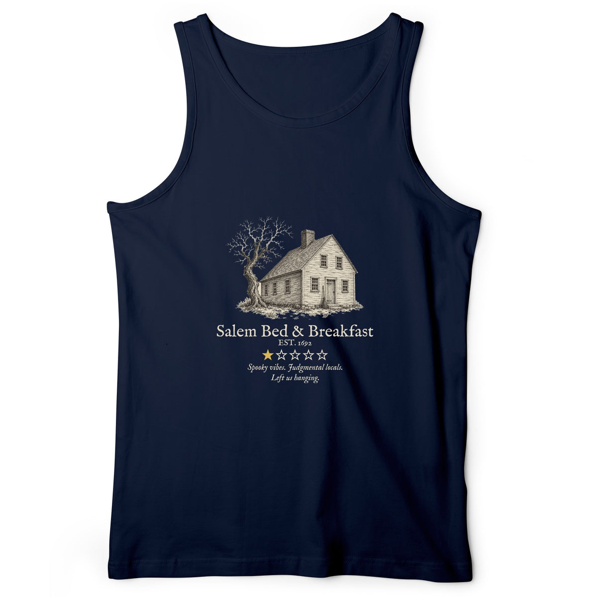 Salem Bed And Breakfast 1692 Tank Top