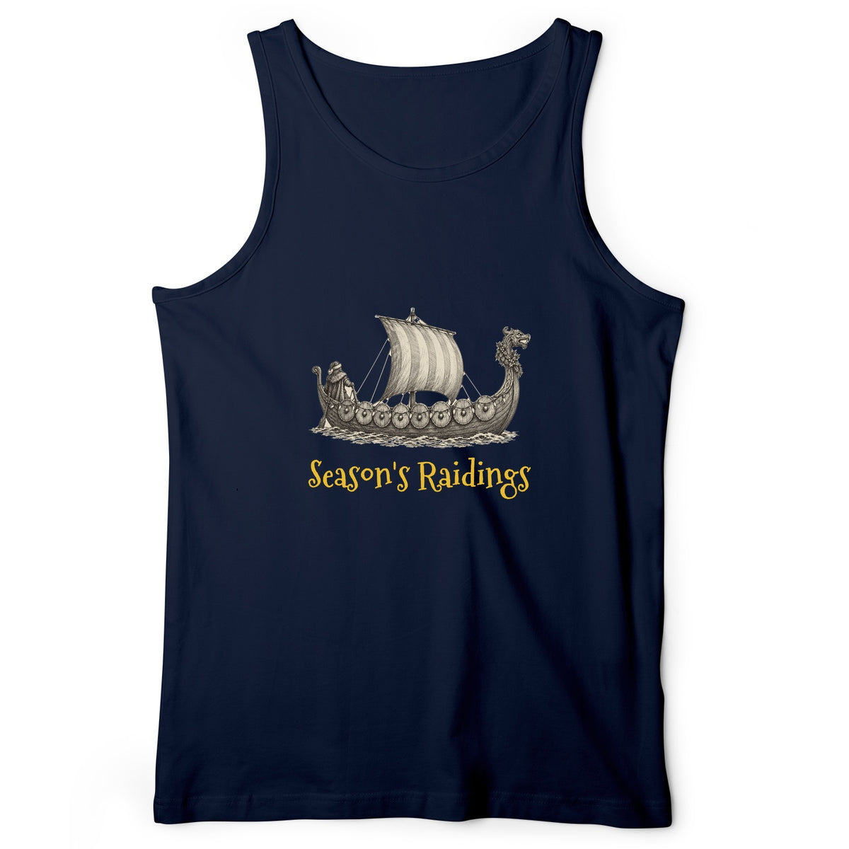 Seasons Raidings Viking Christmas Tank Top