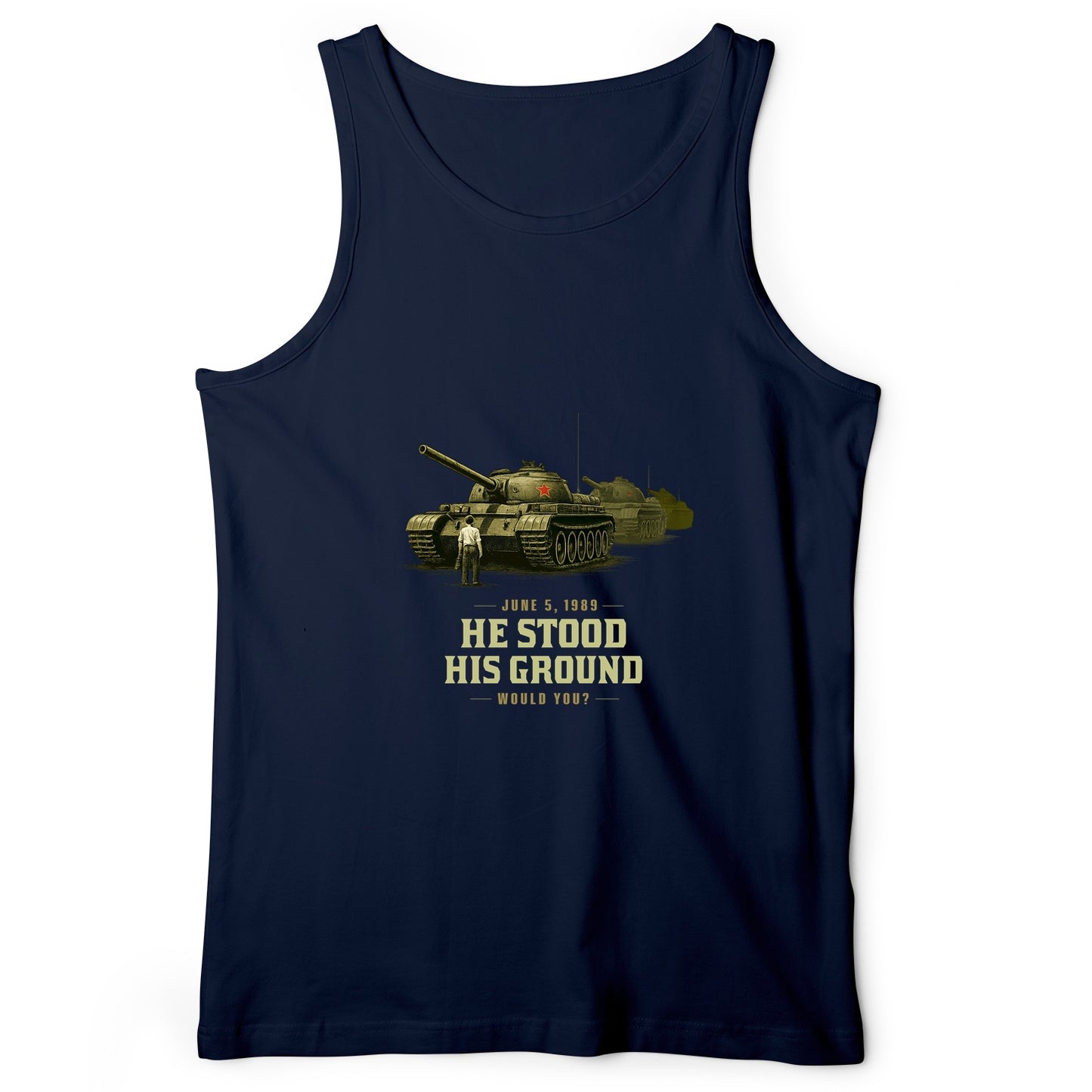 Tank Man Tank Top