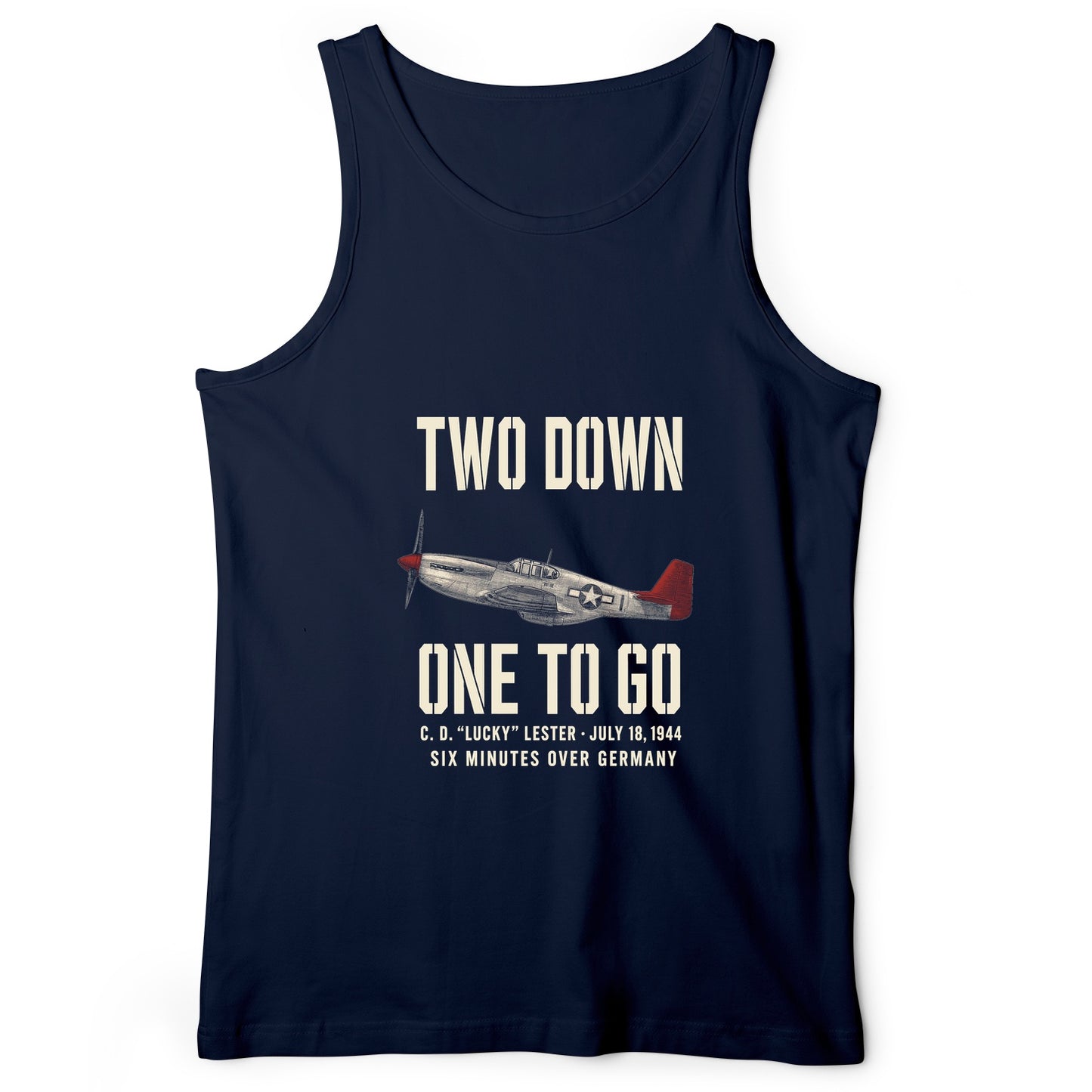 Two Down One To Go Tank Top