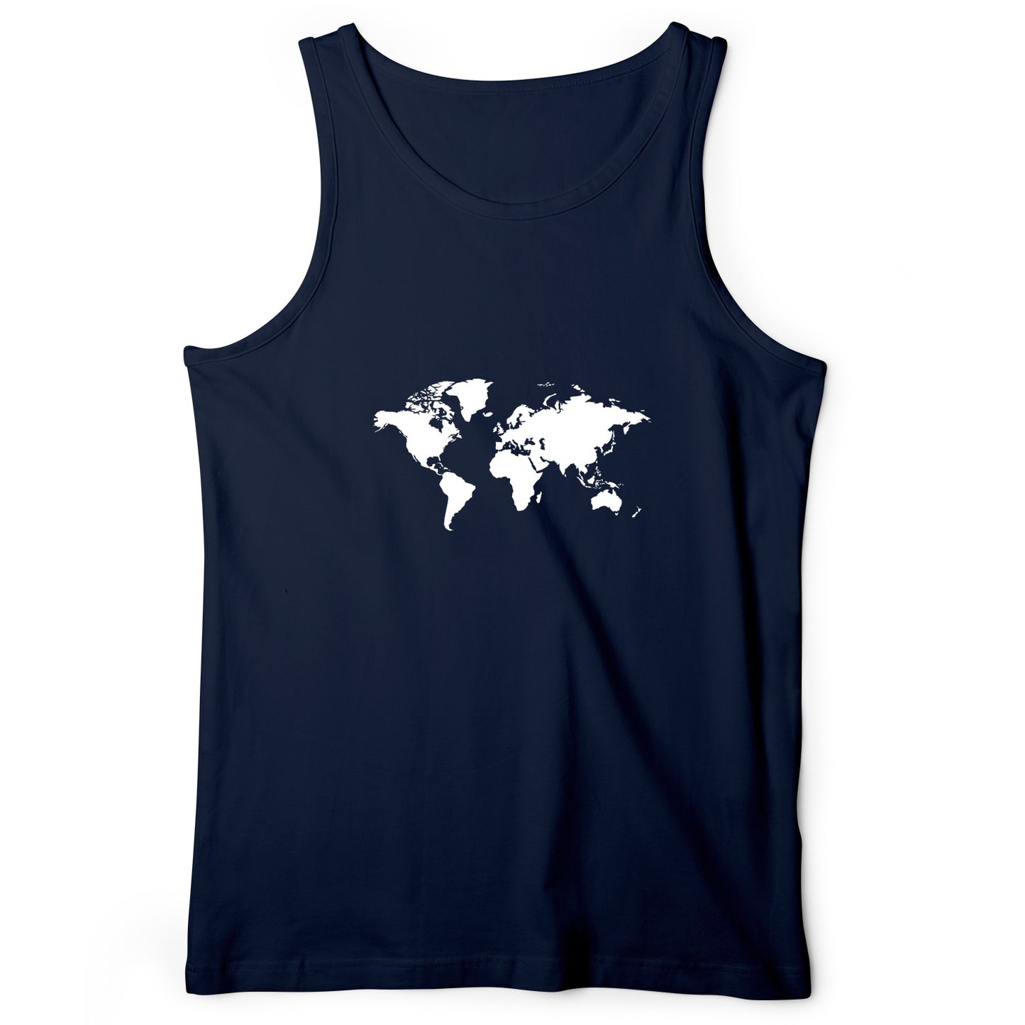 World Map Tank Top