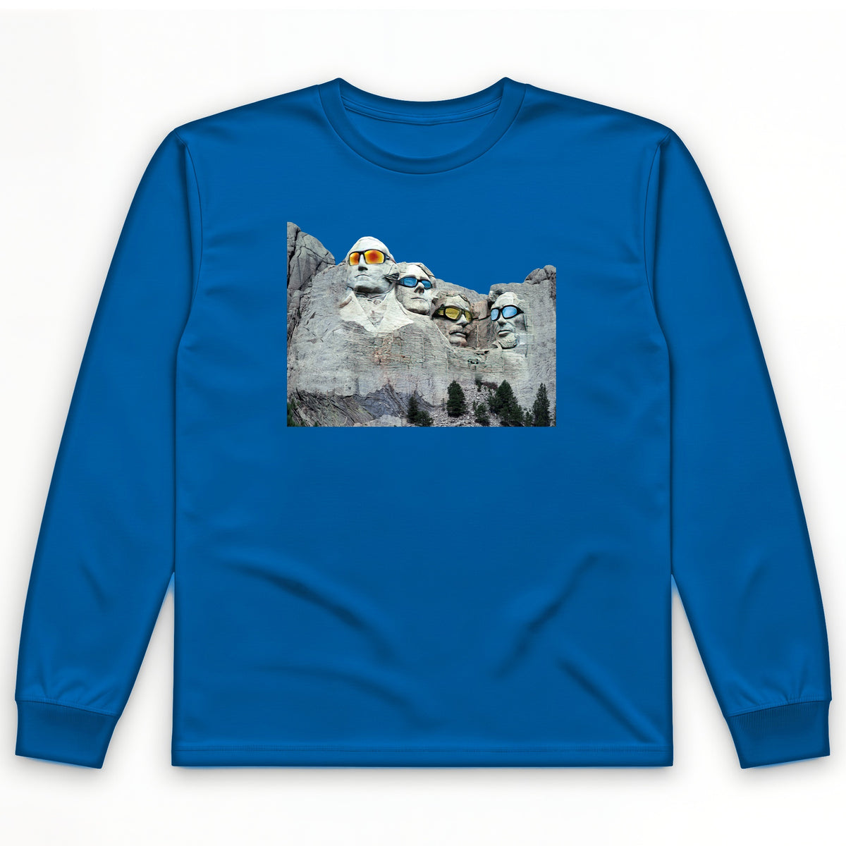 Mount Rushmore Shades Long Sleeve T-Shirt