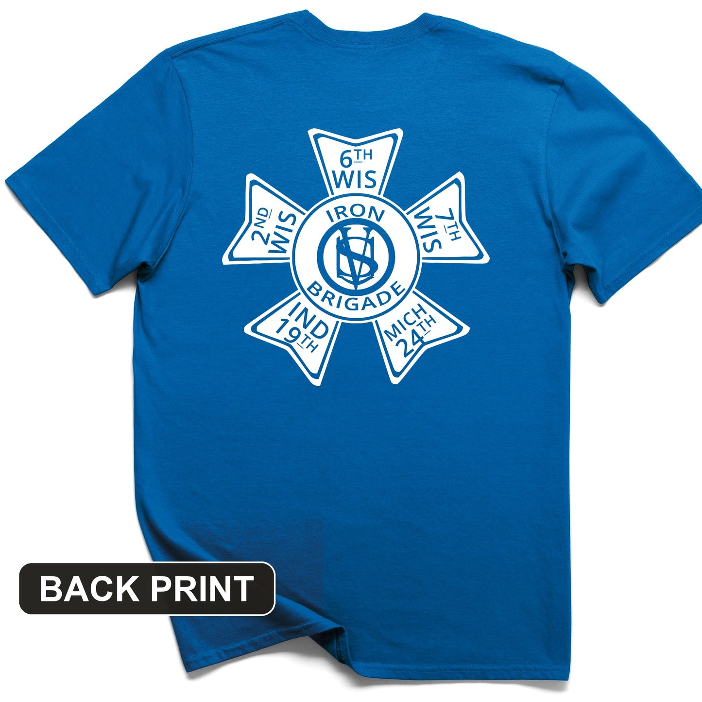 Iron Brigade Back Print T-Shirt
