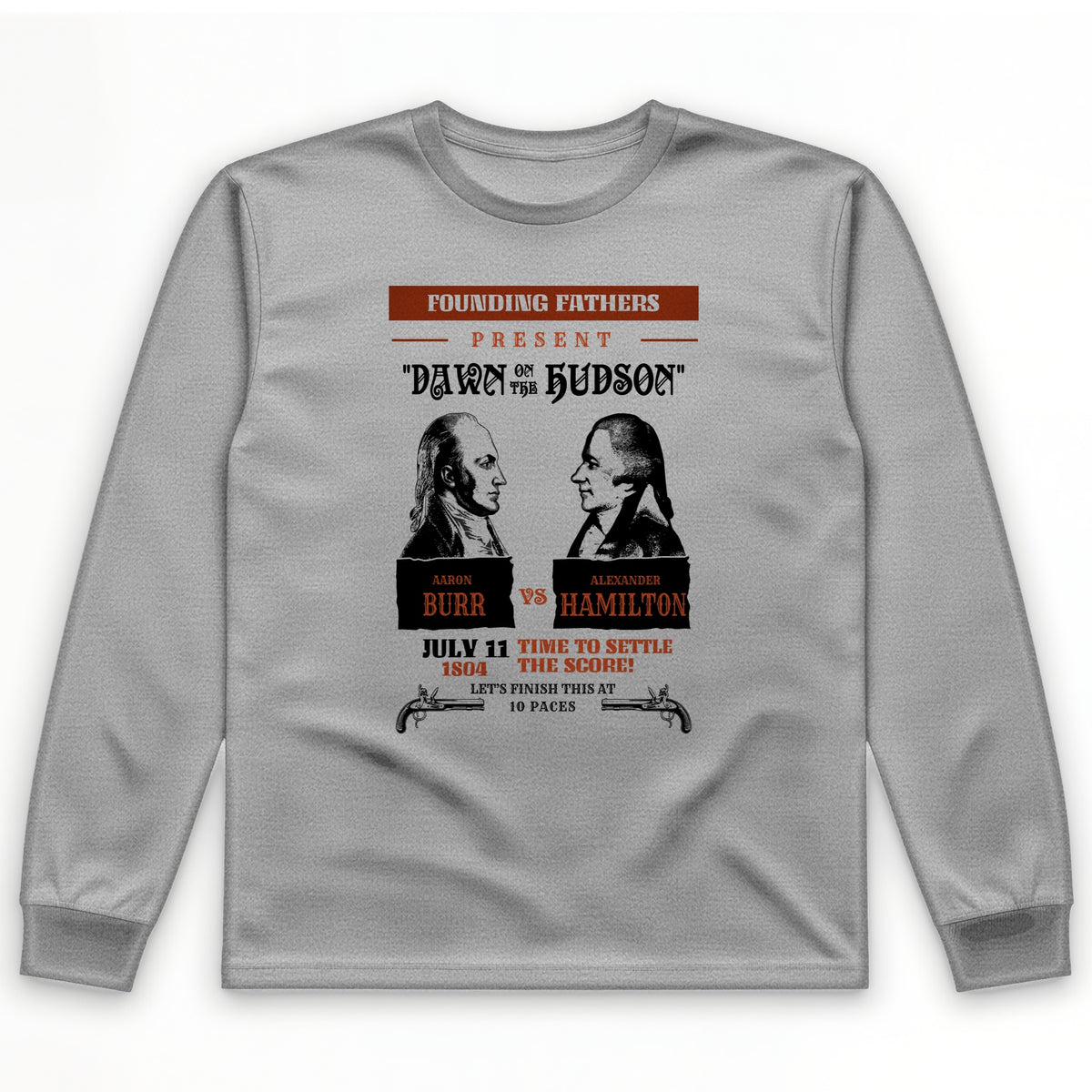 Burr vs Hamilton Long Sleeve T-Shirt