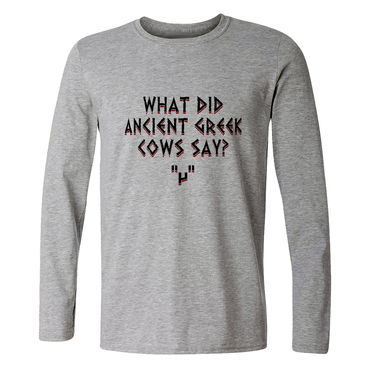 Greek Cows Long Sleeve T-Shirt