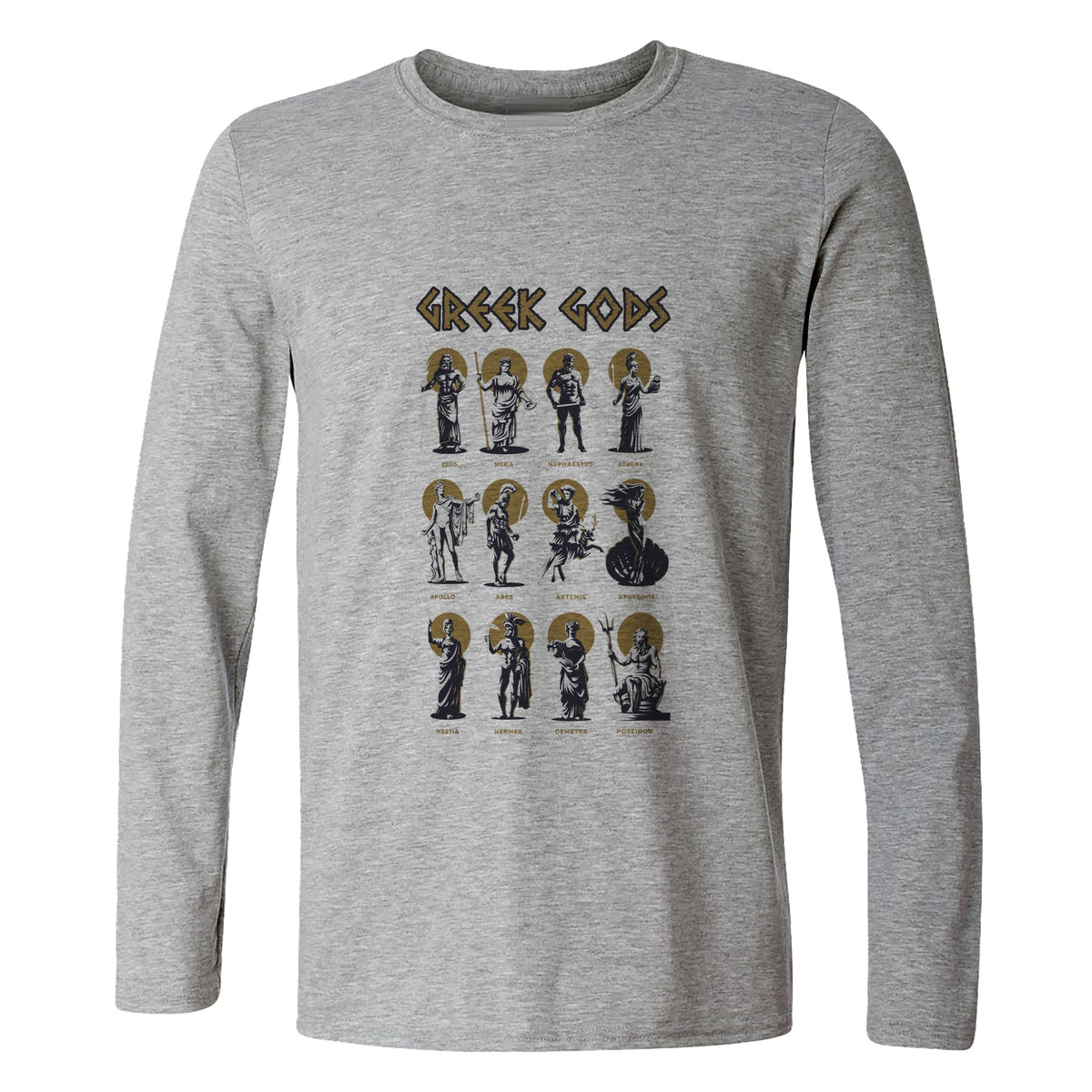 Greek Gods Long Sleeve T-Shirt