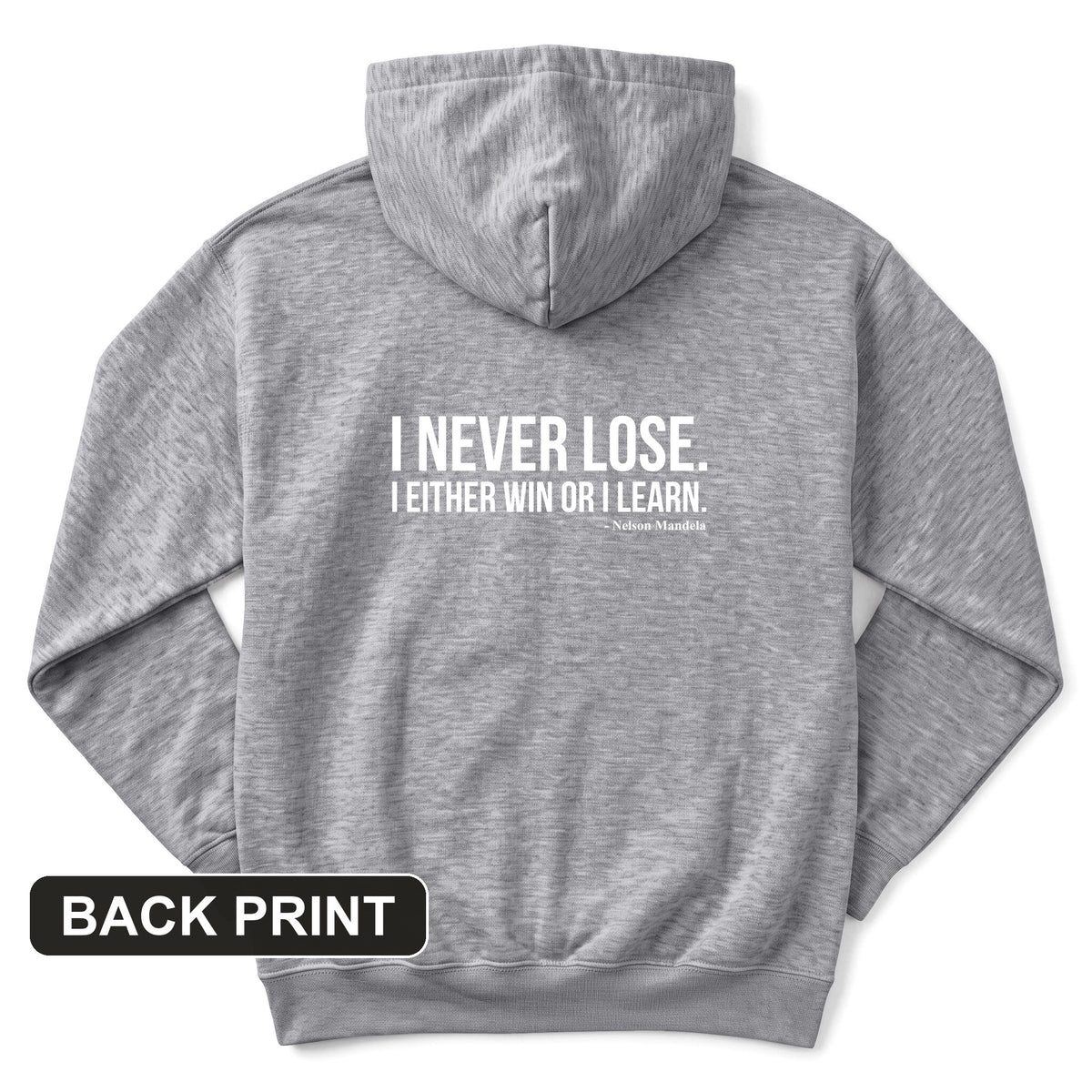 Never Lose Back Print Hoodie