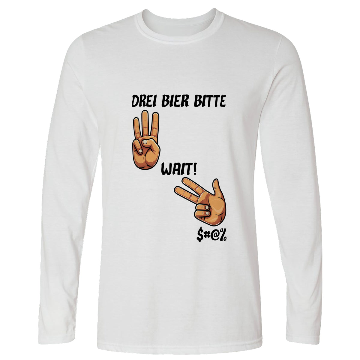 3 Beers Long Sleeve T-Shirt