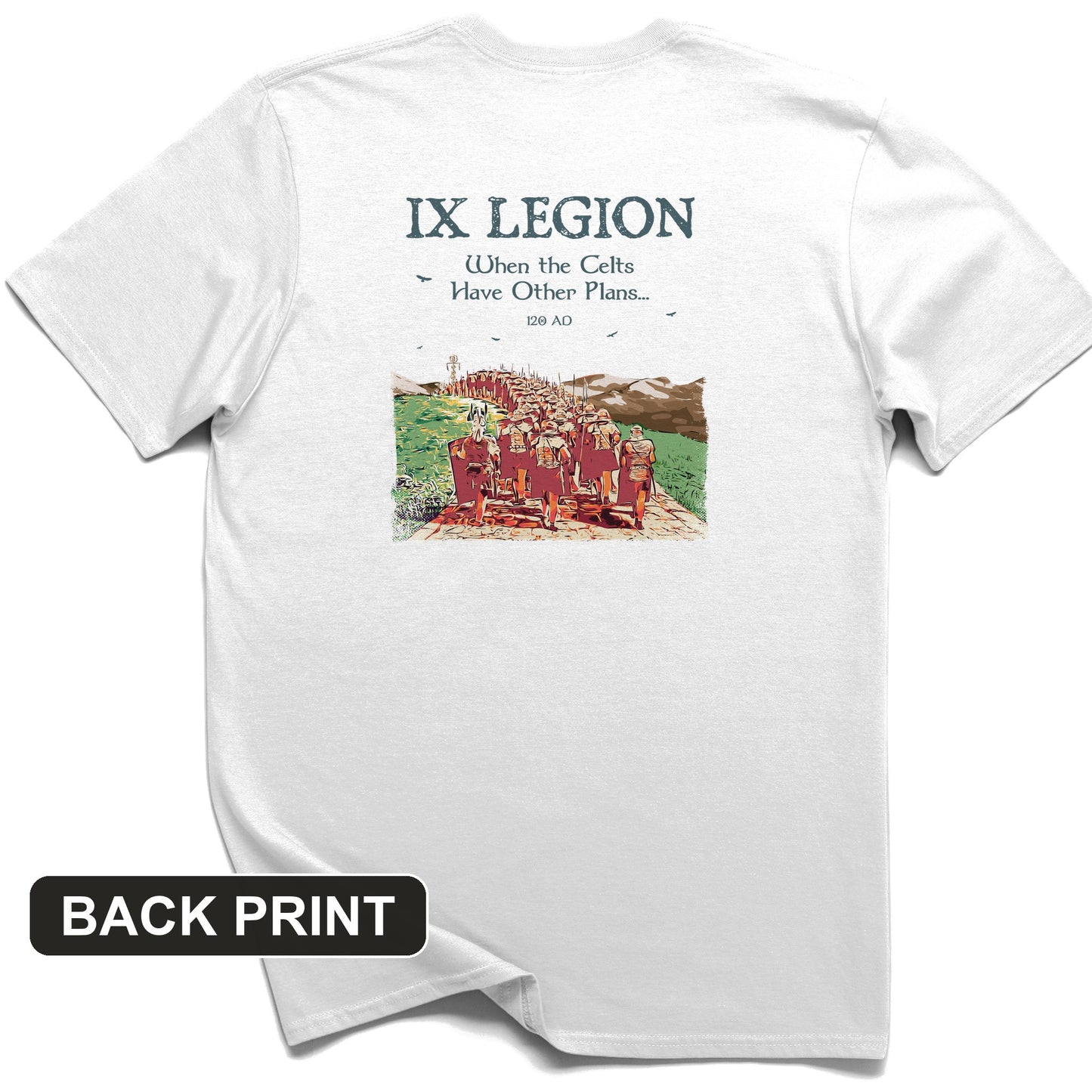 9th Legion Back Print T-Shirt