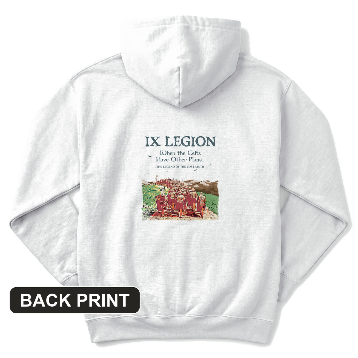 9th Legion Back Print Hoodie