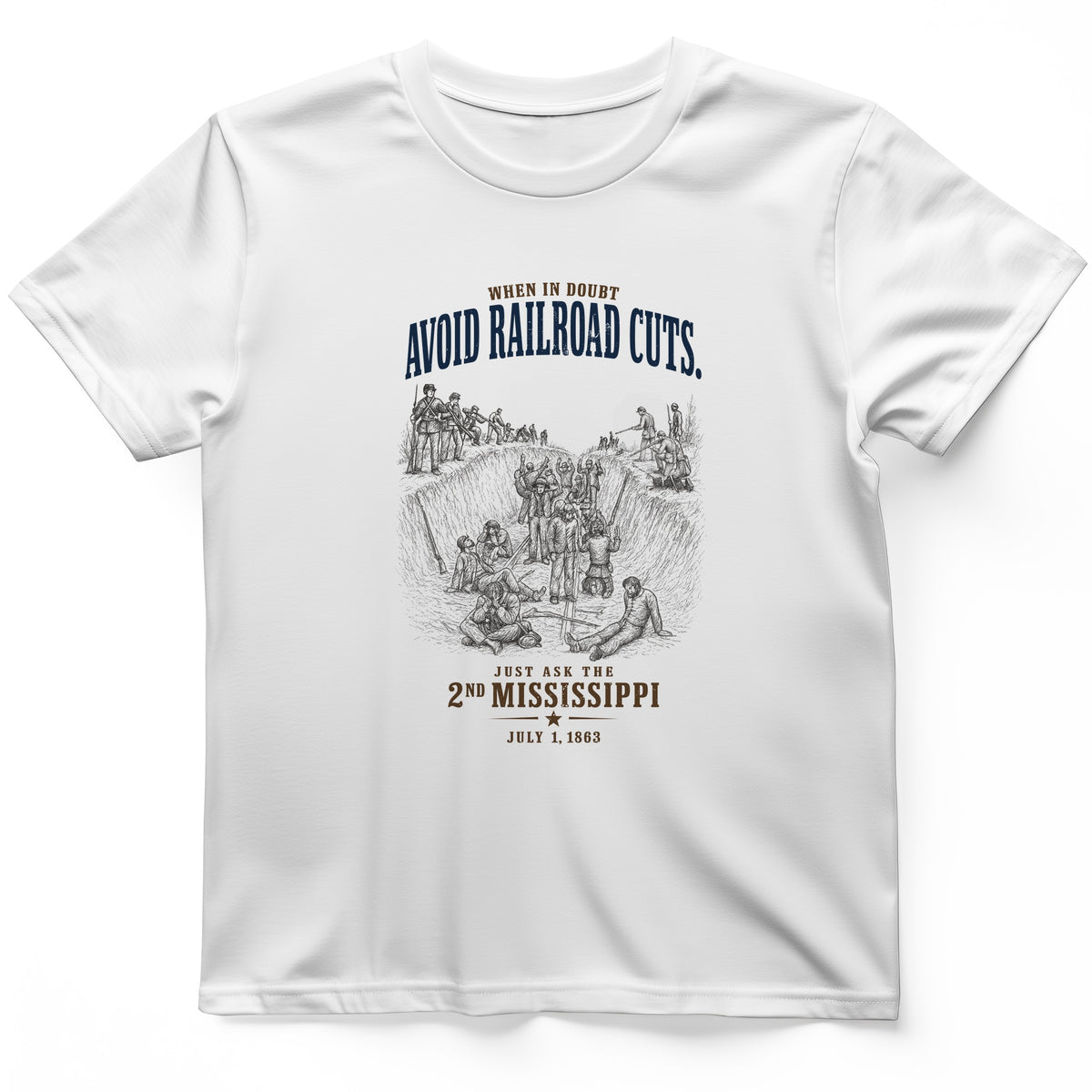 Avoid Railroad Cuts T-Shirt