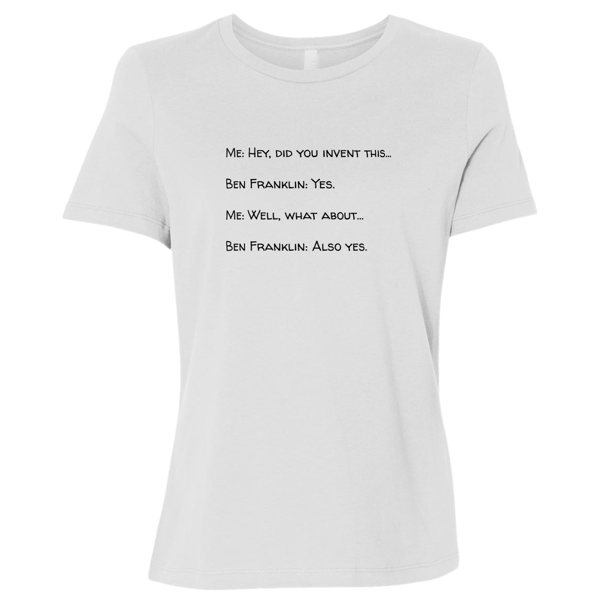 Ben Franklin Inventor Women's T-Shirt