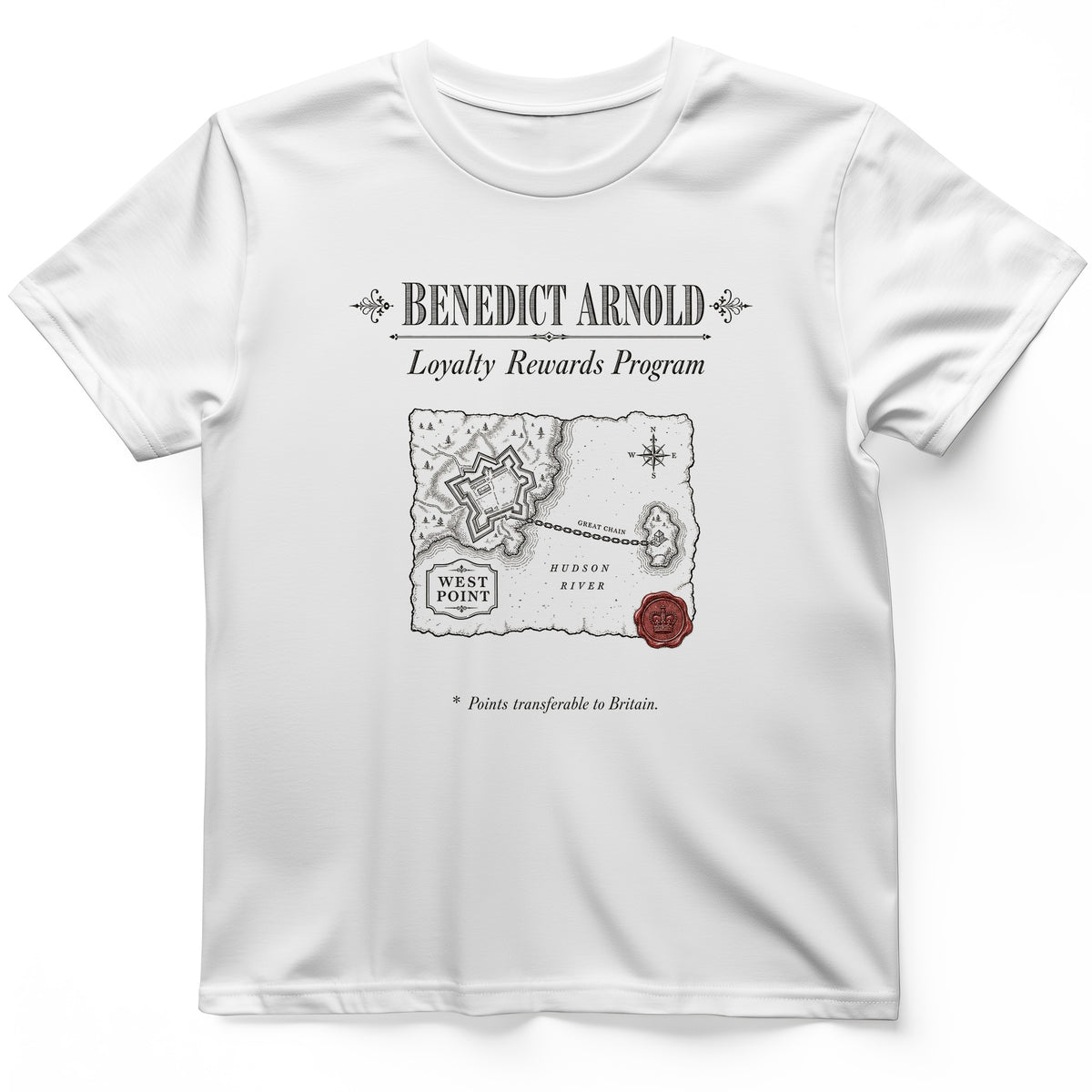 Benedict Arnold Loyalty Rewards Program T-Shirt