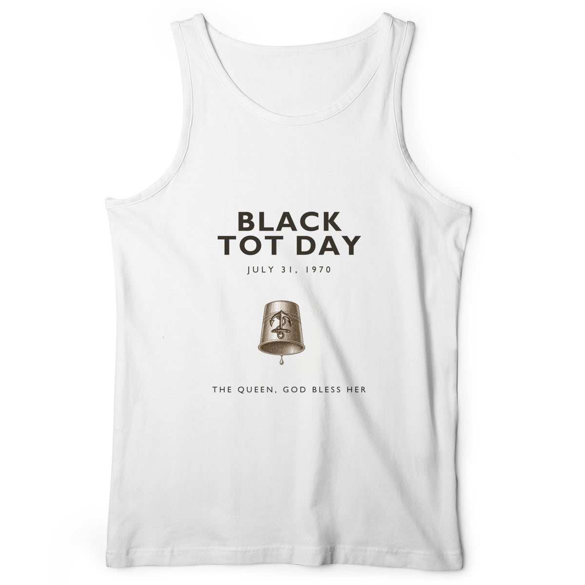 Black Tot Day Tank Top