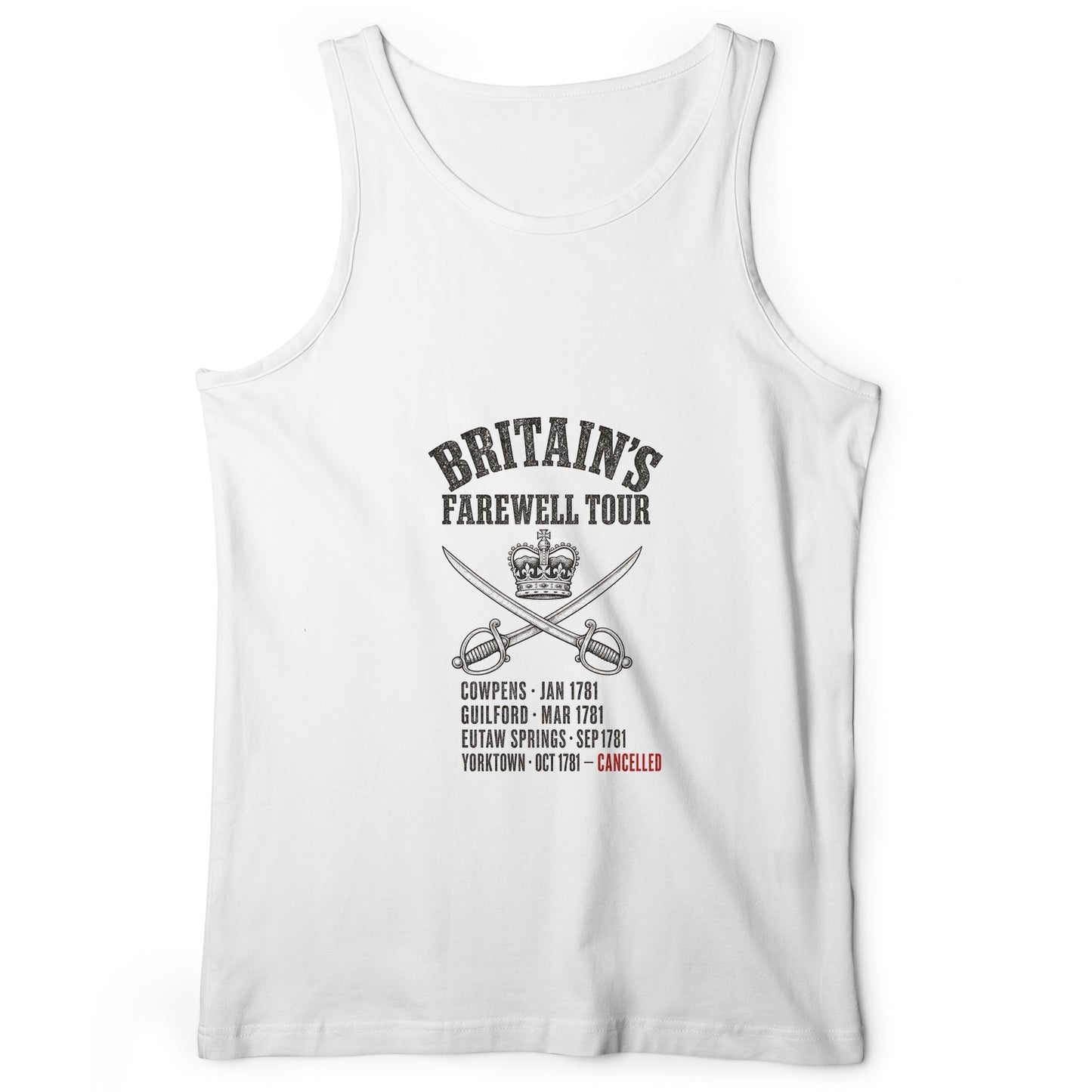 Britain's Farewell Tour Tank Top