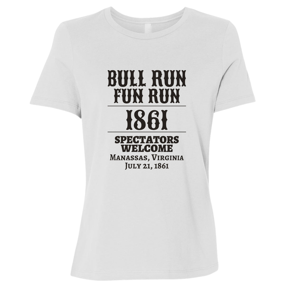 Bull Run Fun Run 1861 Women's T-Shirt