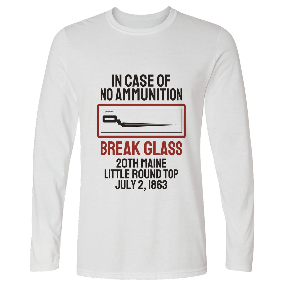 Chamberlain Break Glass Little Round Top Long Sleeve T-Shirt