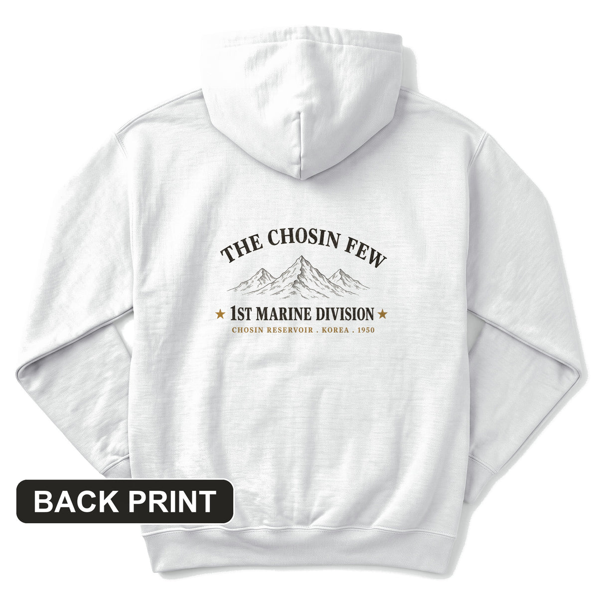 Chosin Few Back Print Hoodie