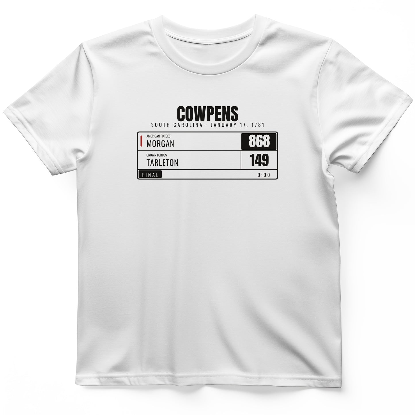 Cowpens Scoreboard T-Shirt