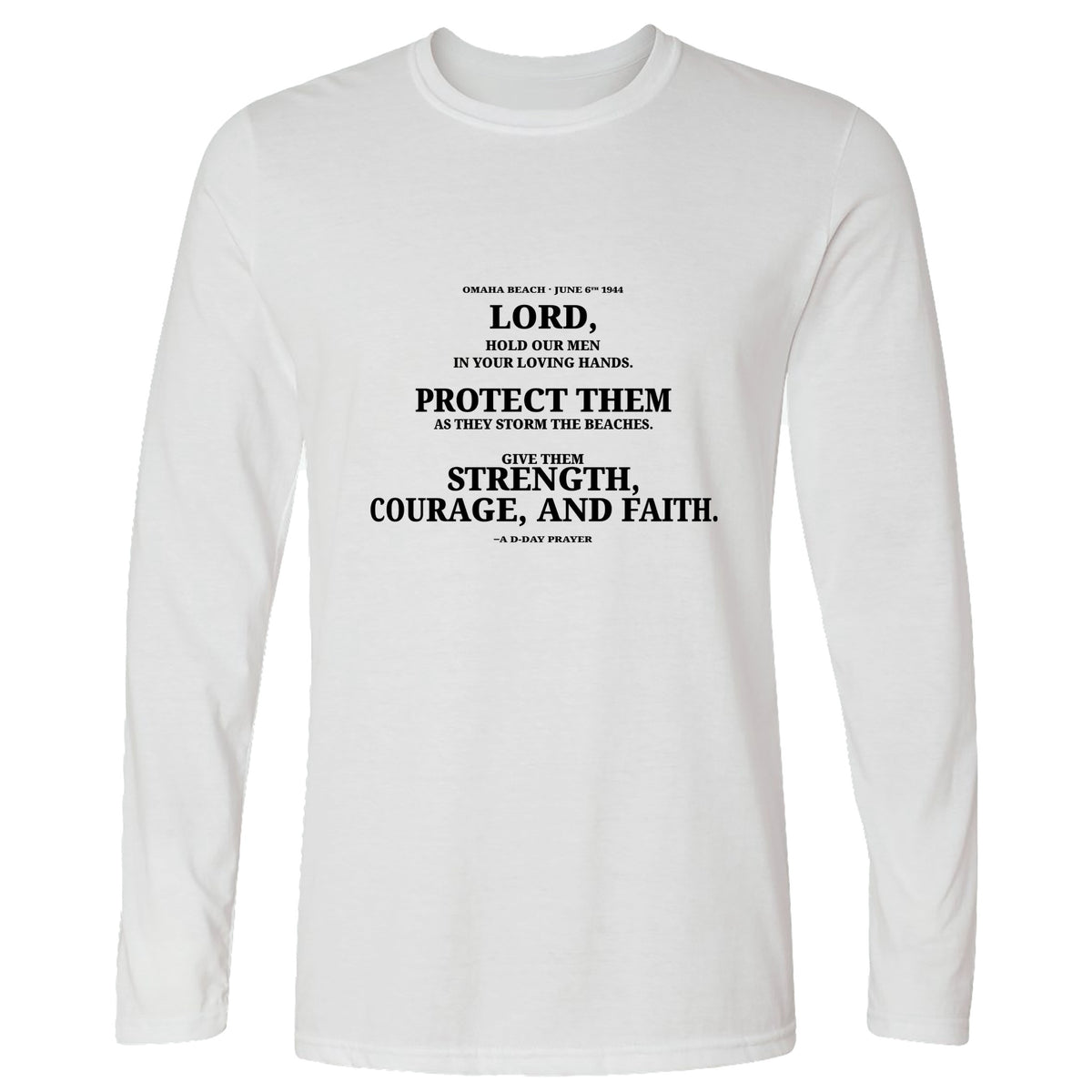 DDay Prayer Long Sleeve T-Shirt