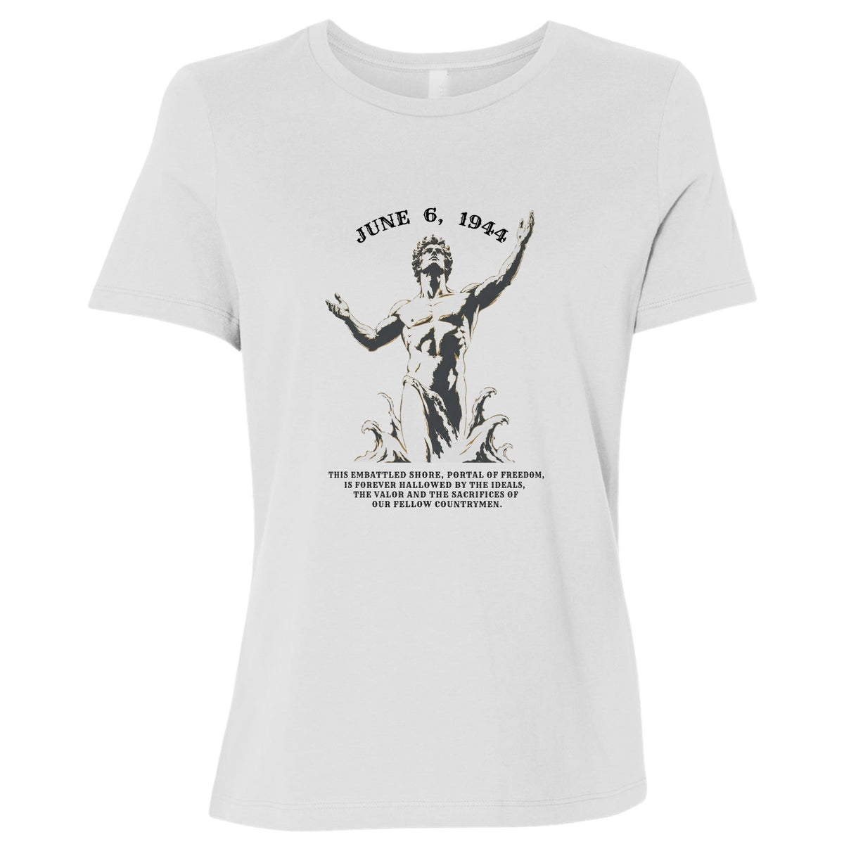 Dday Statue Women's T-Shirt