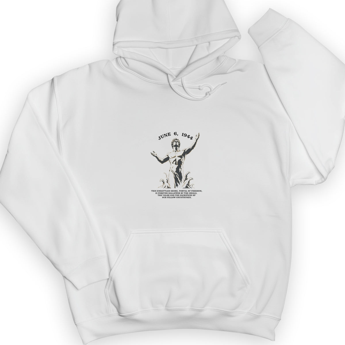 Dday Statue Hoodie