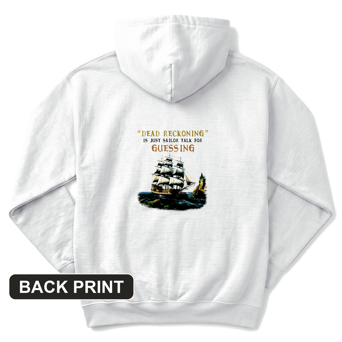 Dead Reckoning Sailor Back Print Hoodie