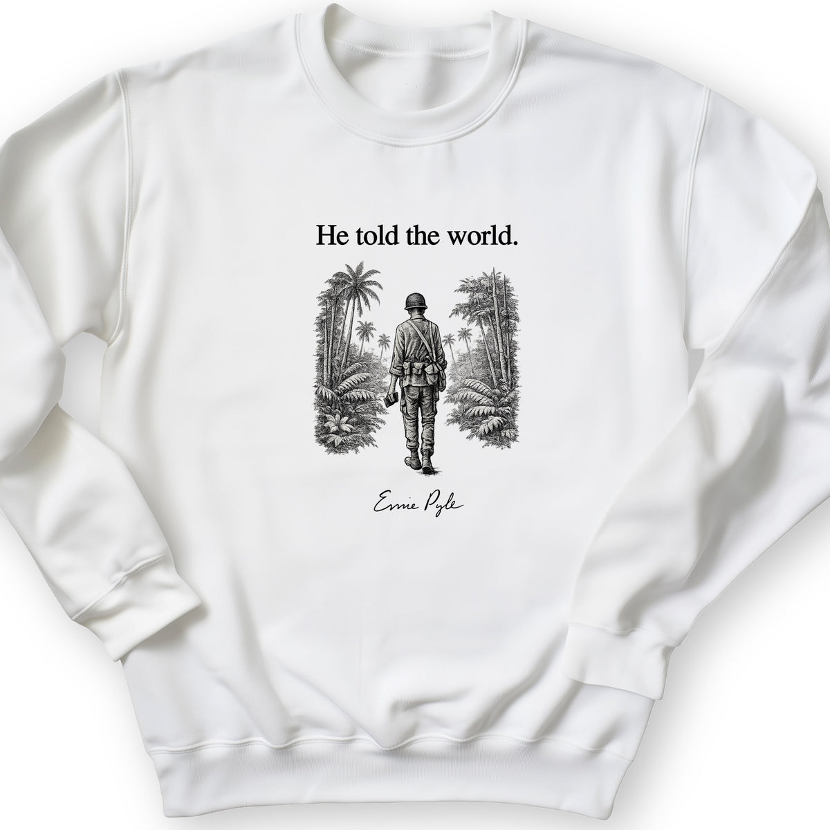 Ernie Pyle Crewneck