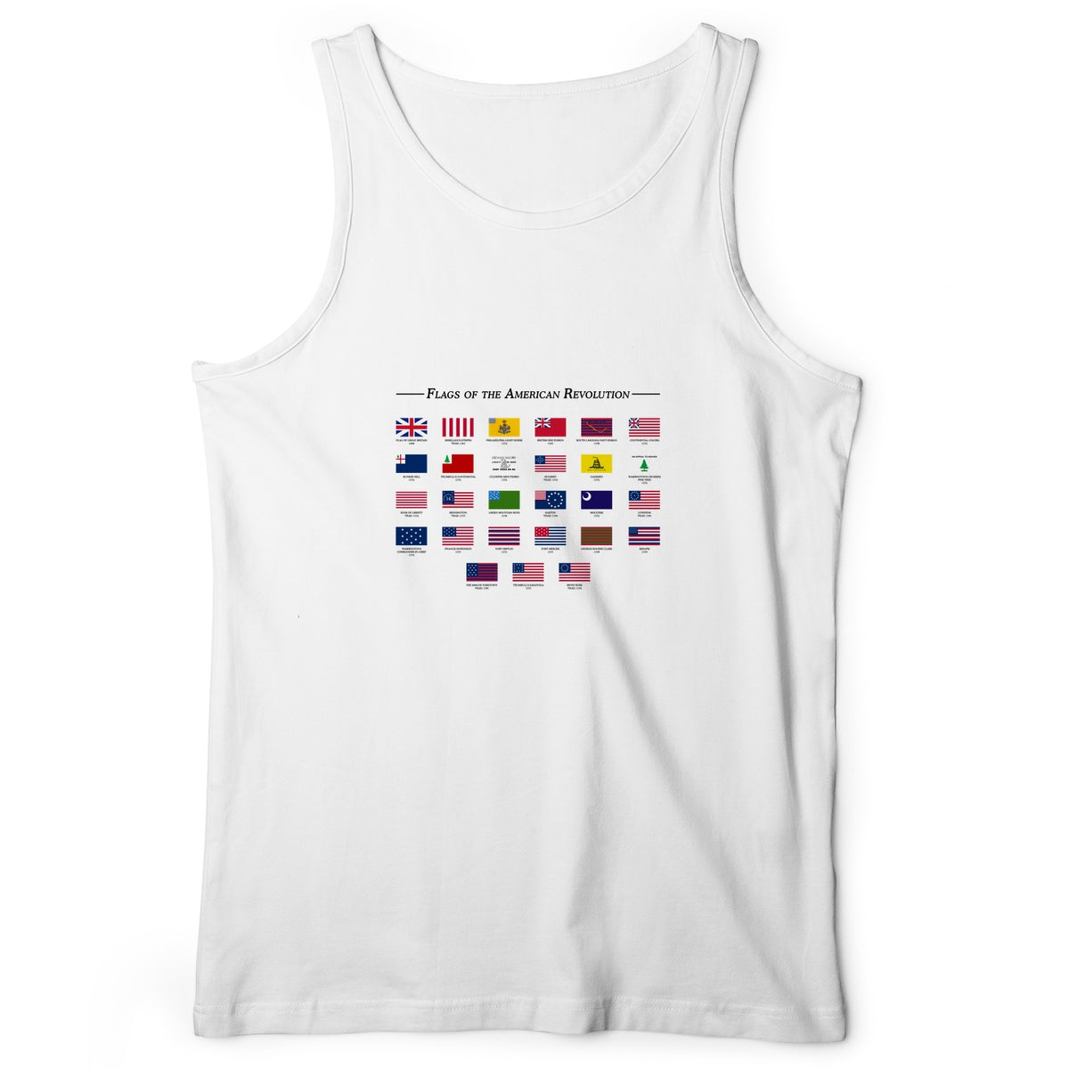Flags Of The Revolution Tank Top