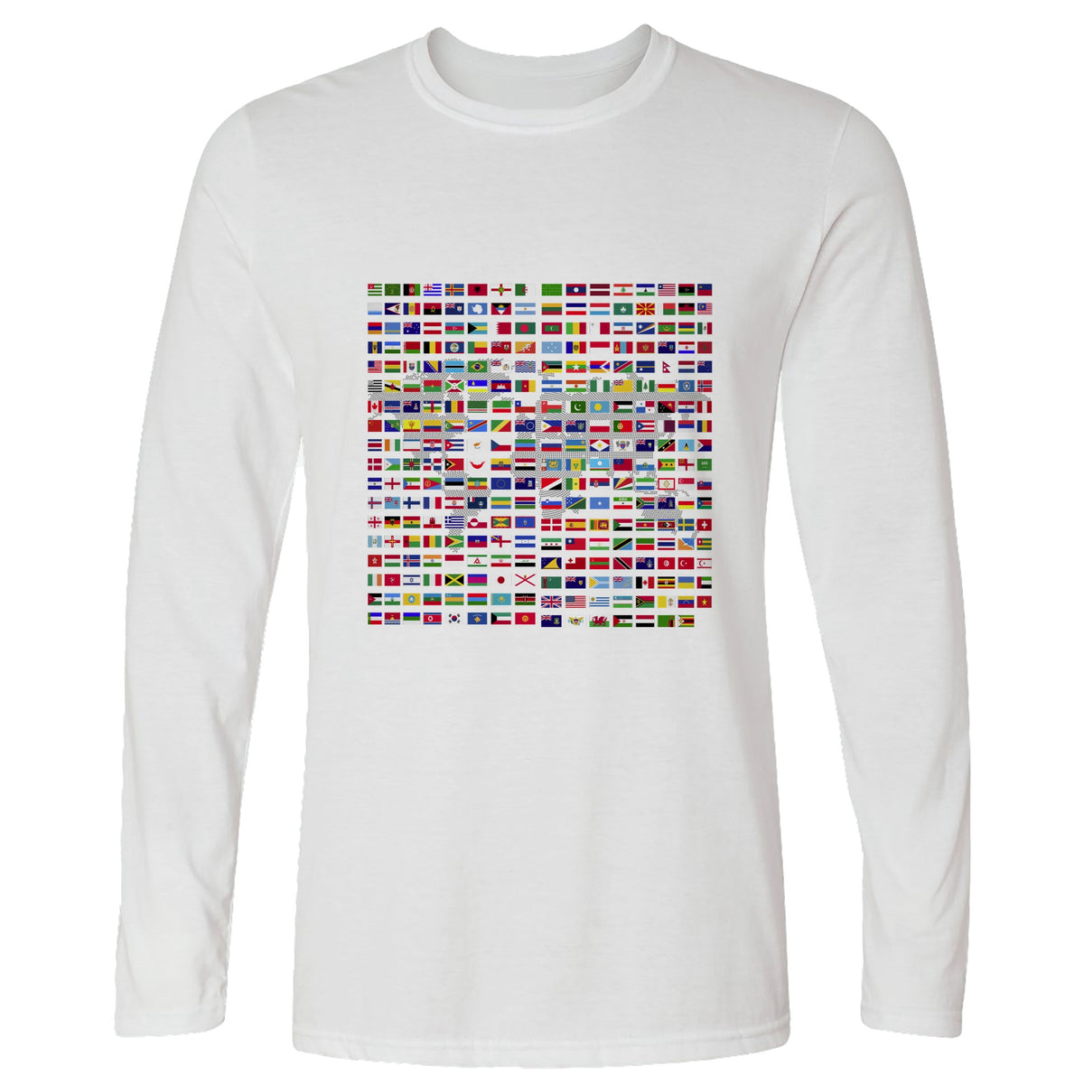 Flags of the World Long Sleeve T-Shirt