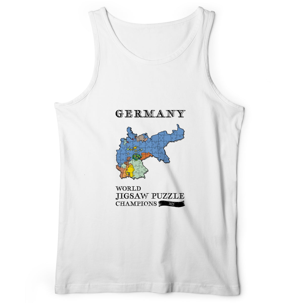 Germany Jigsaw Champion Tank Top