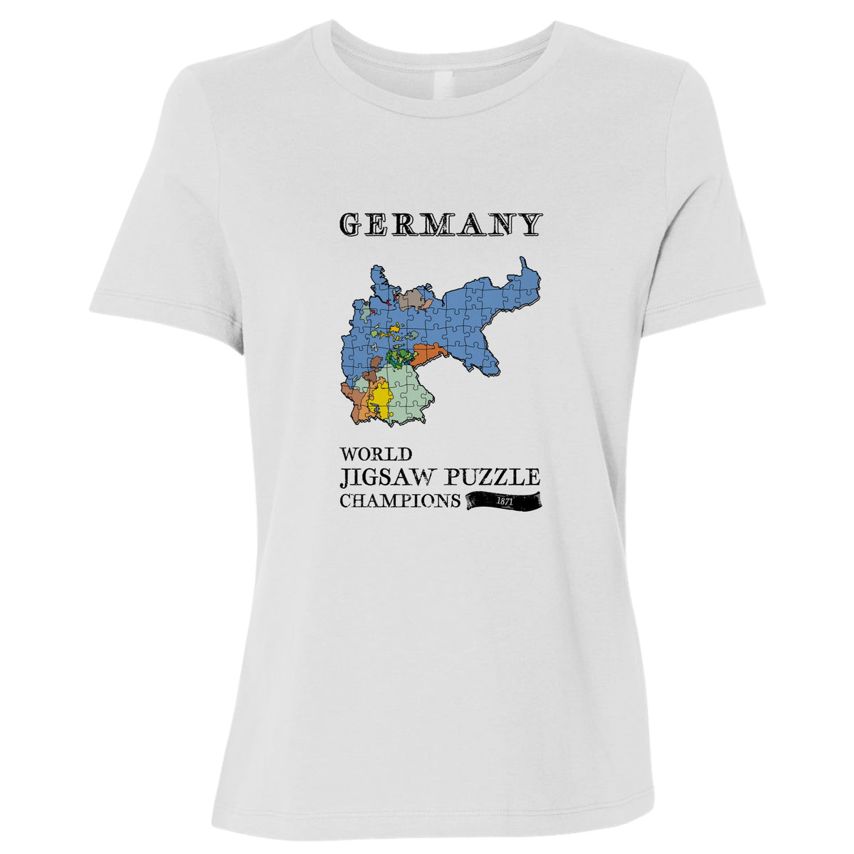 Germany Jigsaw Champion Women's T-Shirt