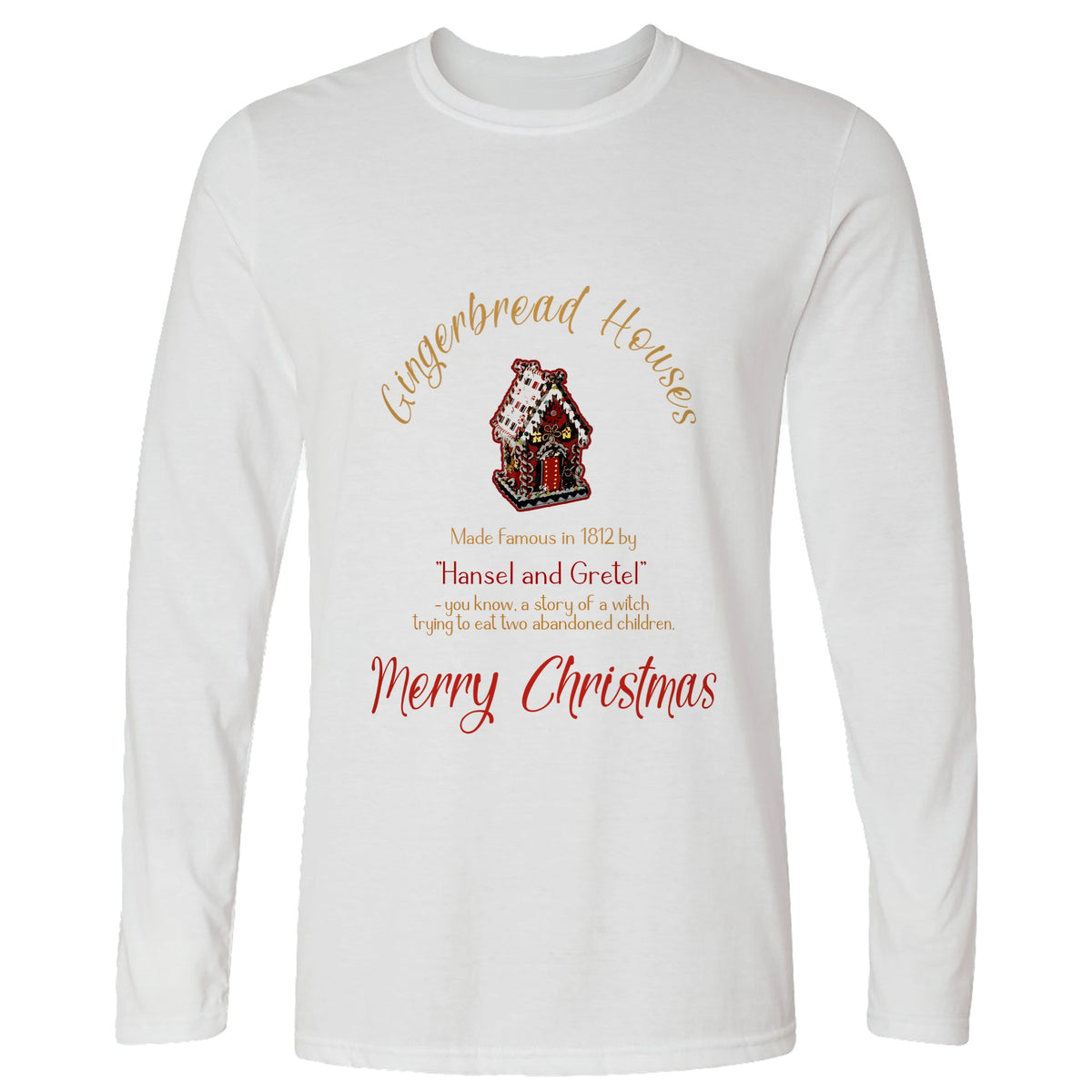 Gingerbread House Long Sleeve T-Shirt