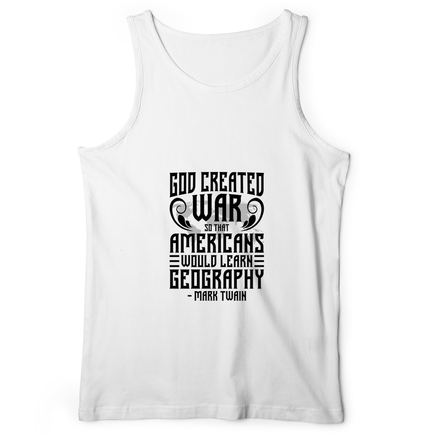 God Created War Tank Top