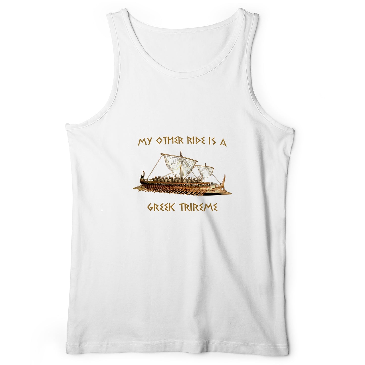 Greek Trireme Tank Top