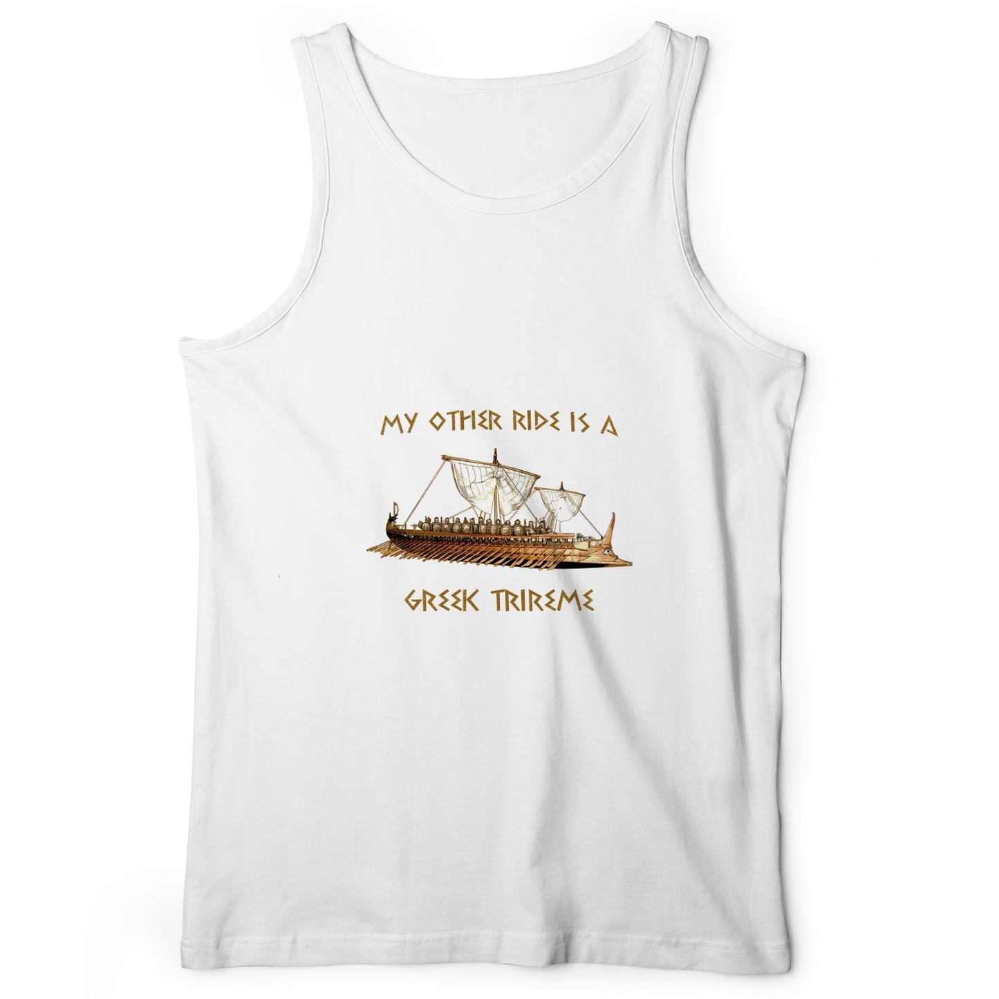 Greek Trireme Tank Top