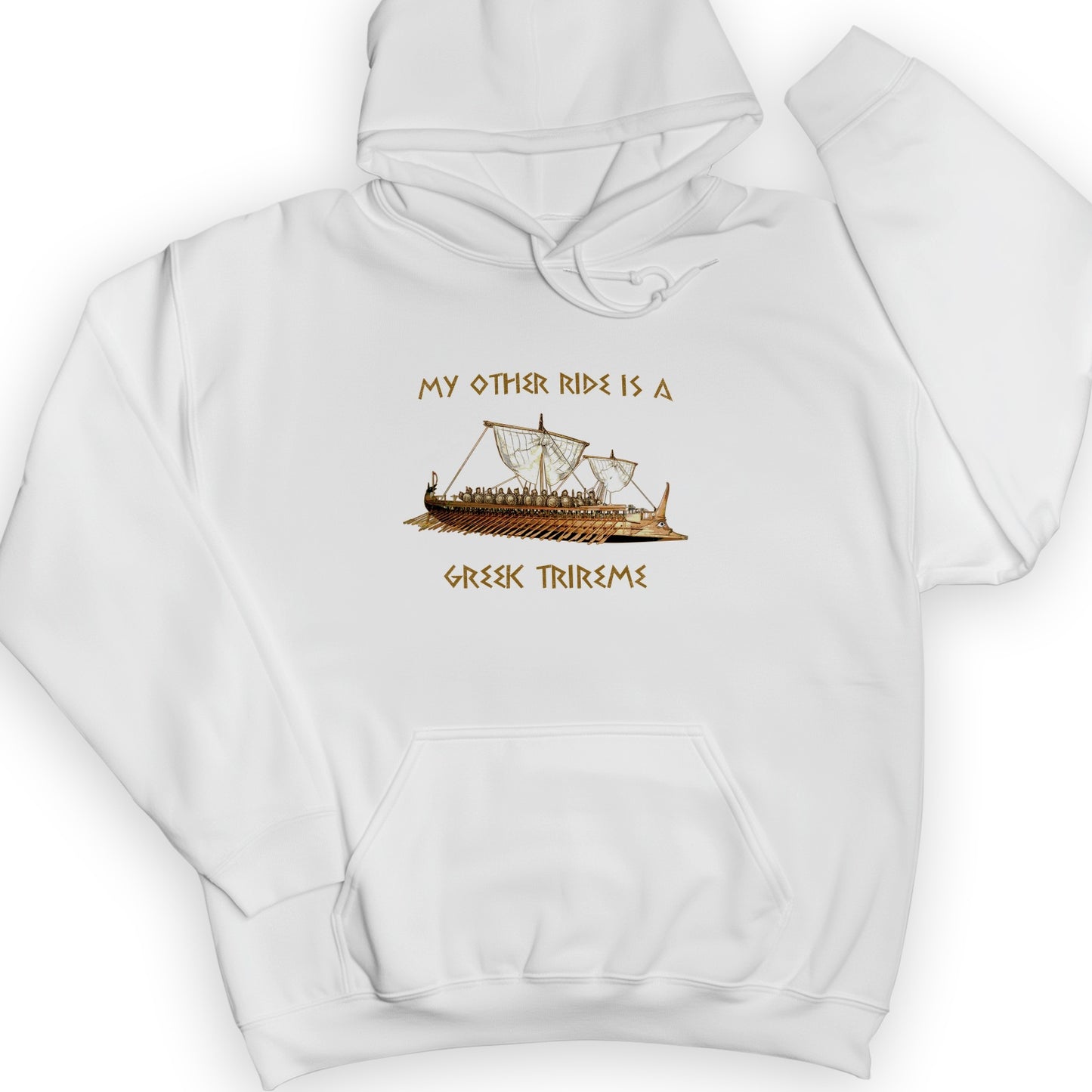 Greek Trireme Hoodie
