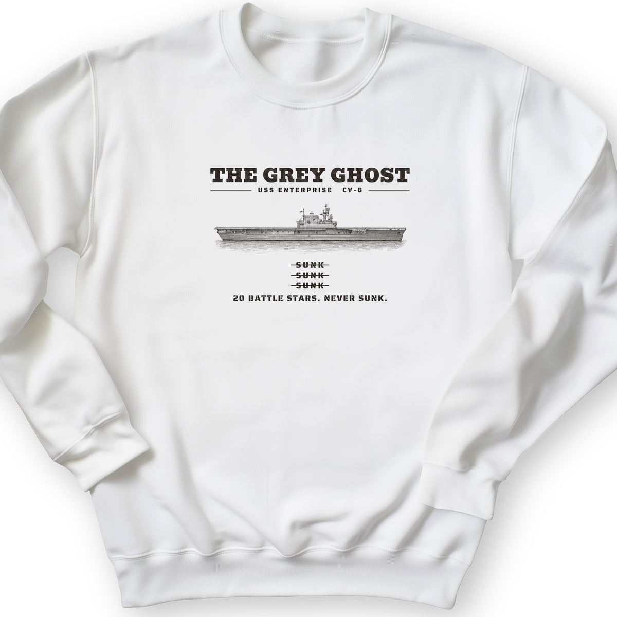 Grey Ghost Sweatshirt