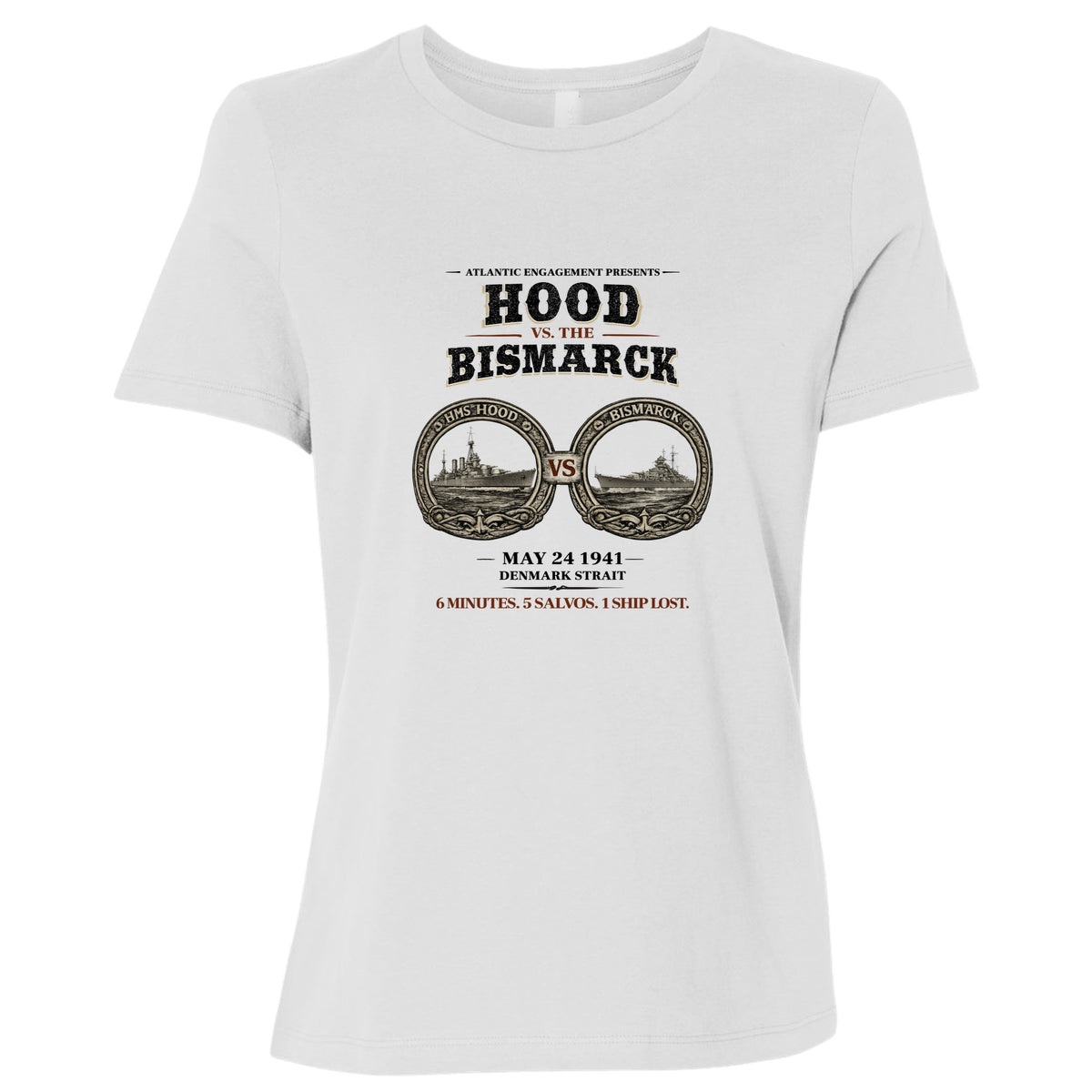 Hood vs Bismarck Women's T-Shirt