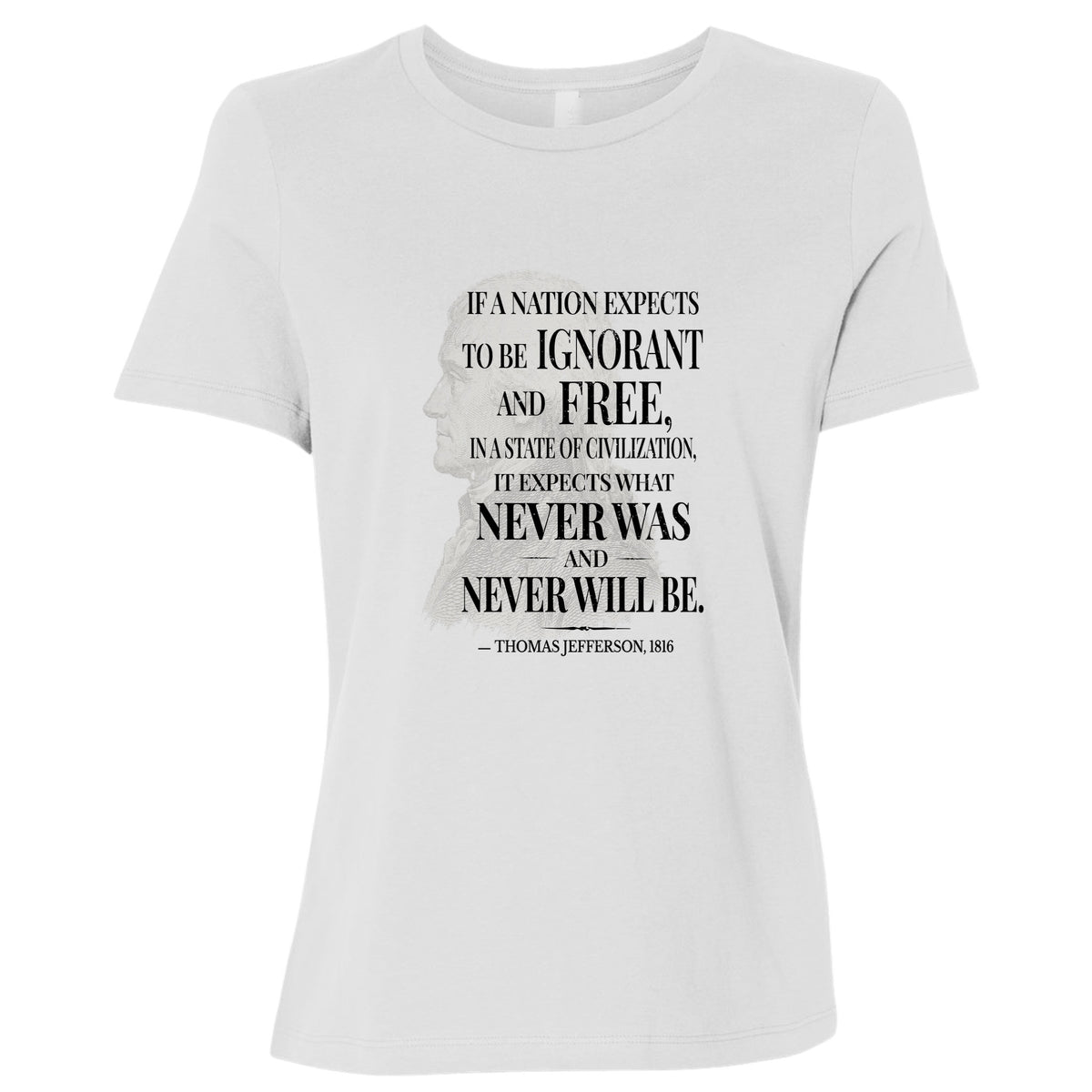 Ignorant and Free Women's T-Shirt