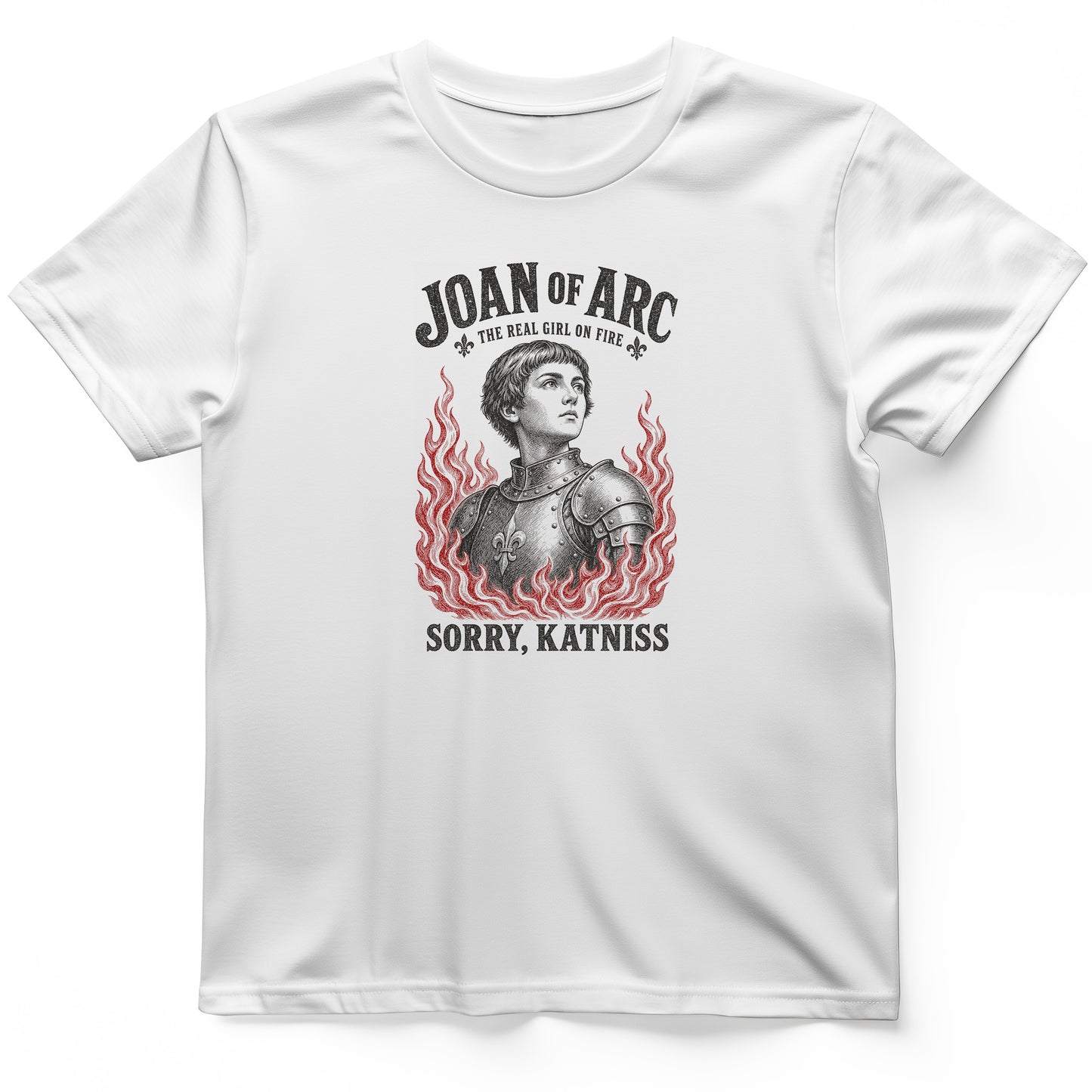 Joan of Arc Girl on Fire T-Shirt