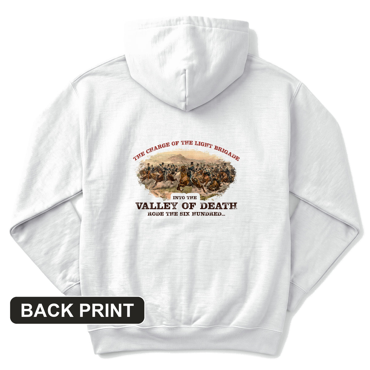 Light Brigade Back Print Hoodie
